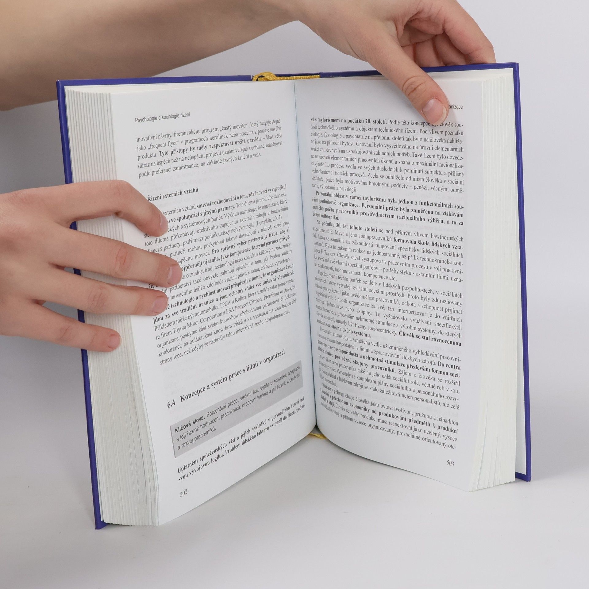 Eva Bedrnová Psychologie a sociologie řízení