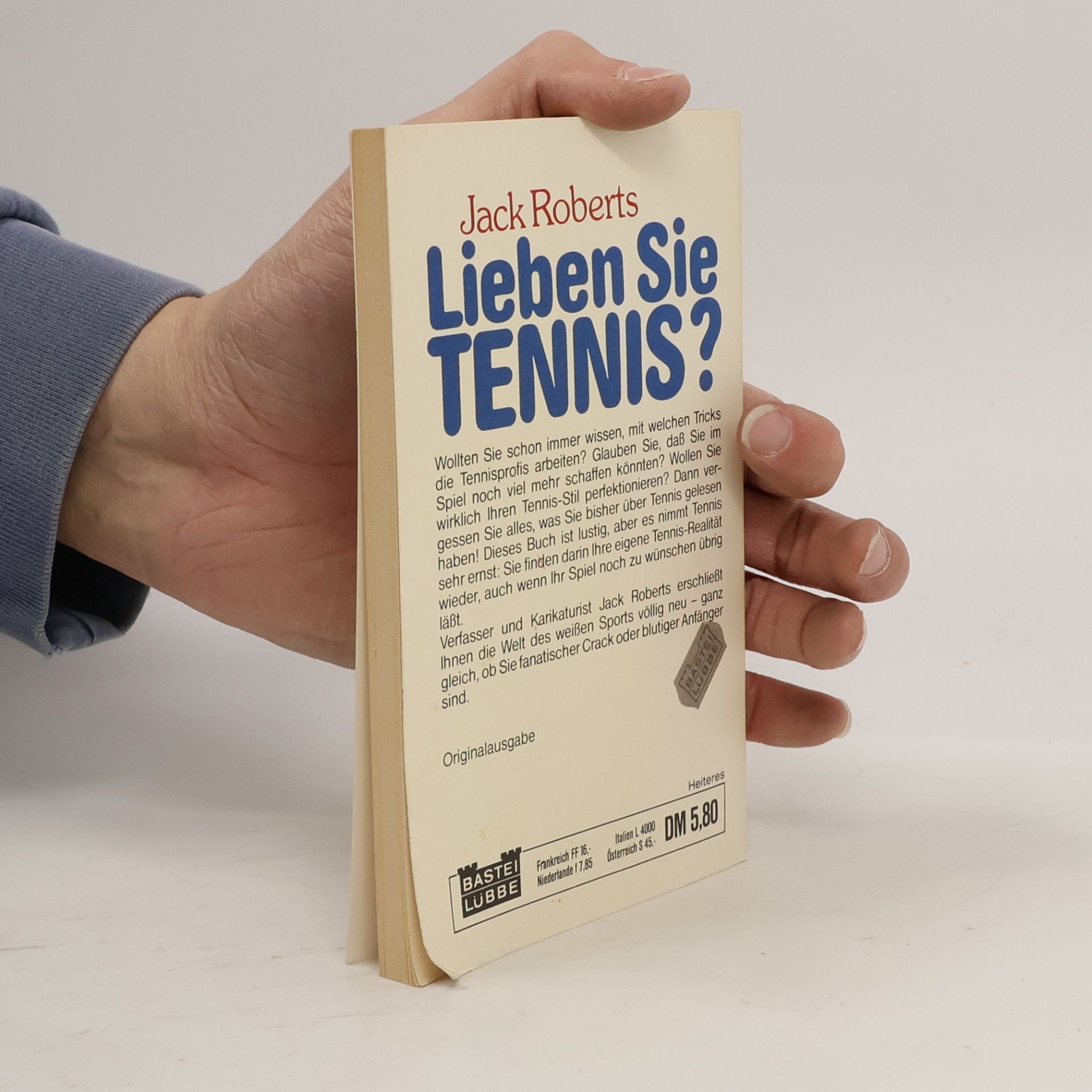 Jack Roberts Lieben Sie Tennis?