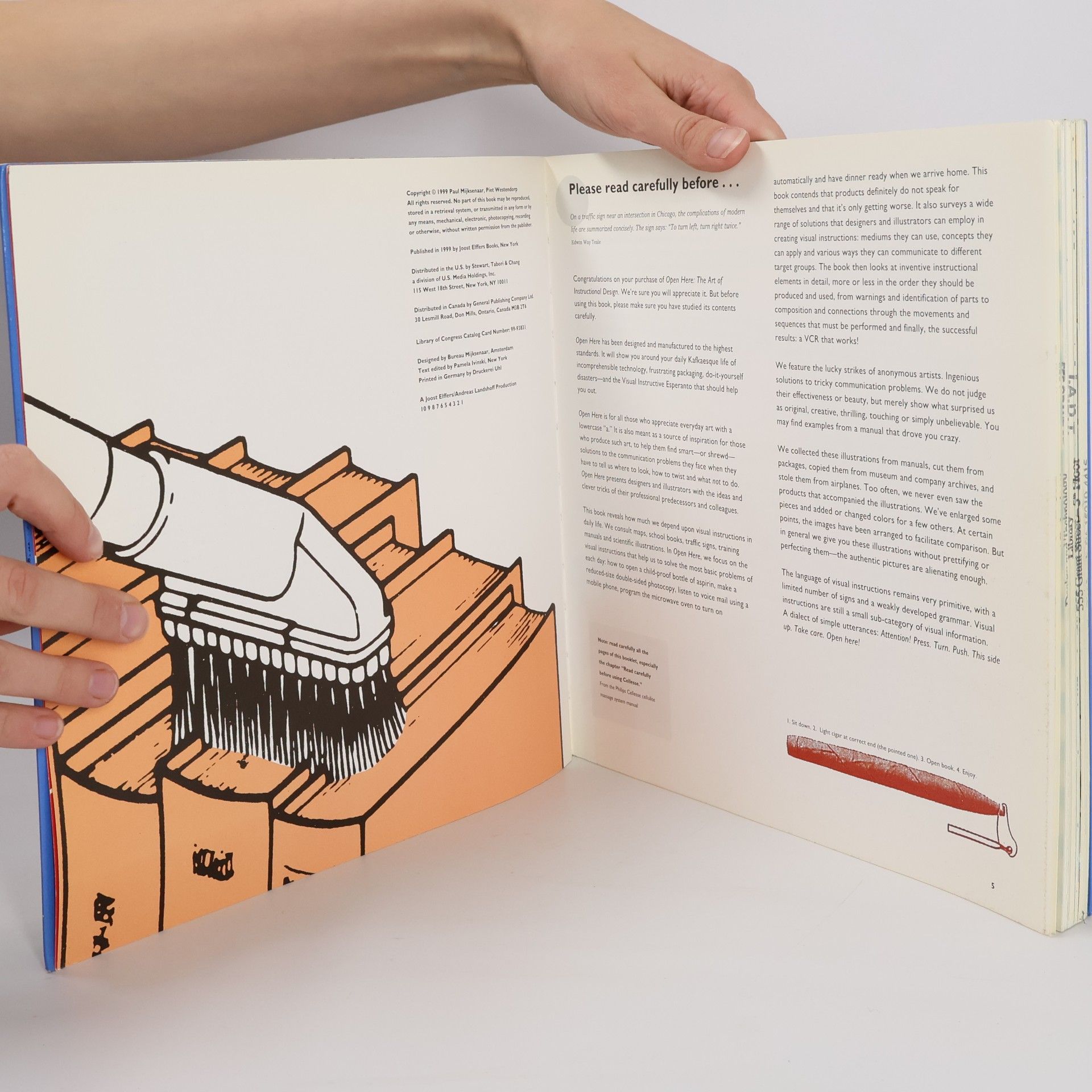 Paul Mijksenaar Open here: The art of instructional design