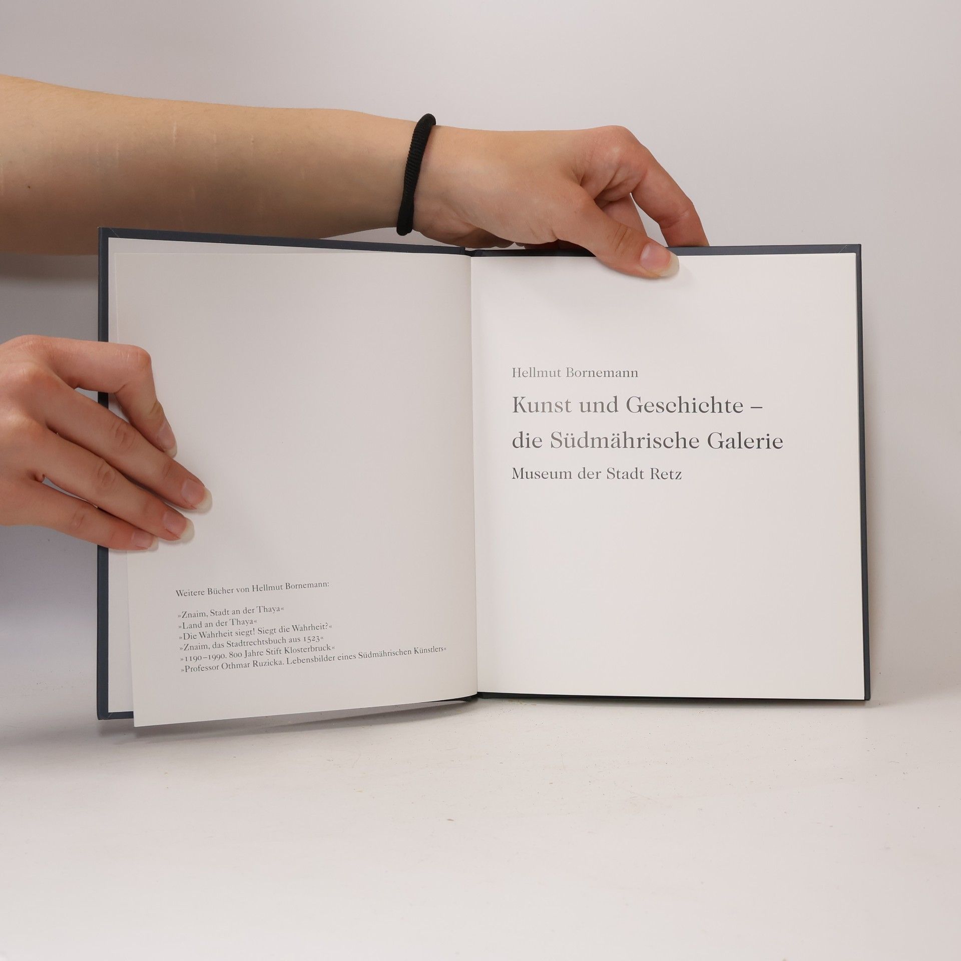 Hellmut Bornemann Kunst und Geschichte - Die Südmährische Galerie