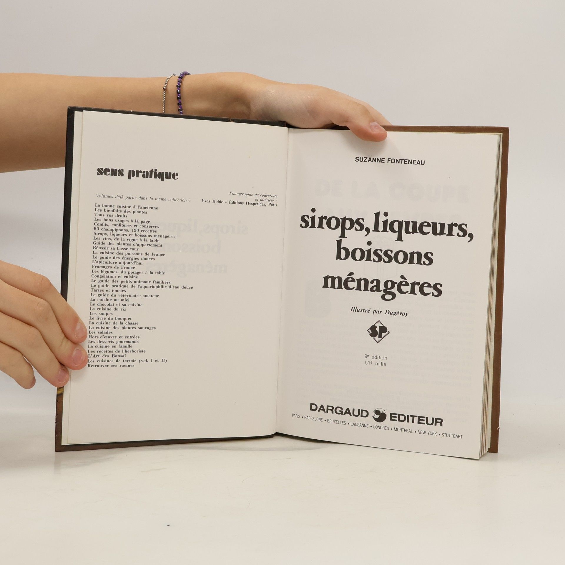 Suzanne Fonteneau Sirops, liqueurs, boissons ménagères