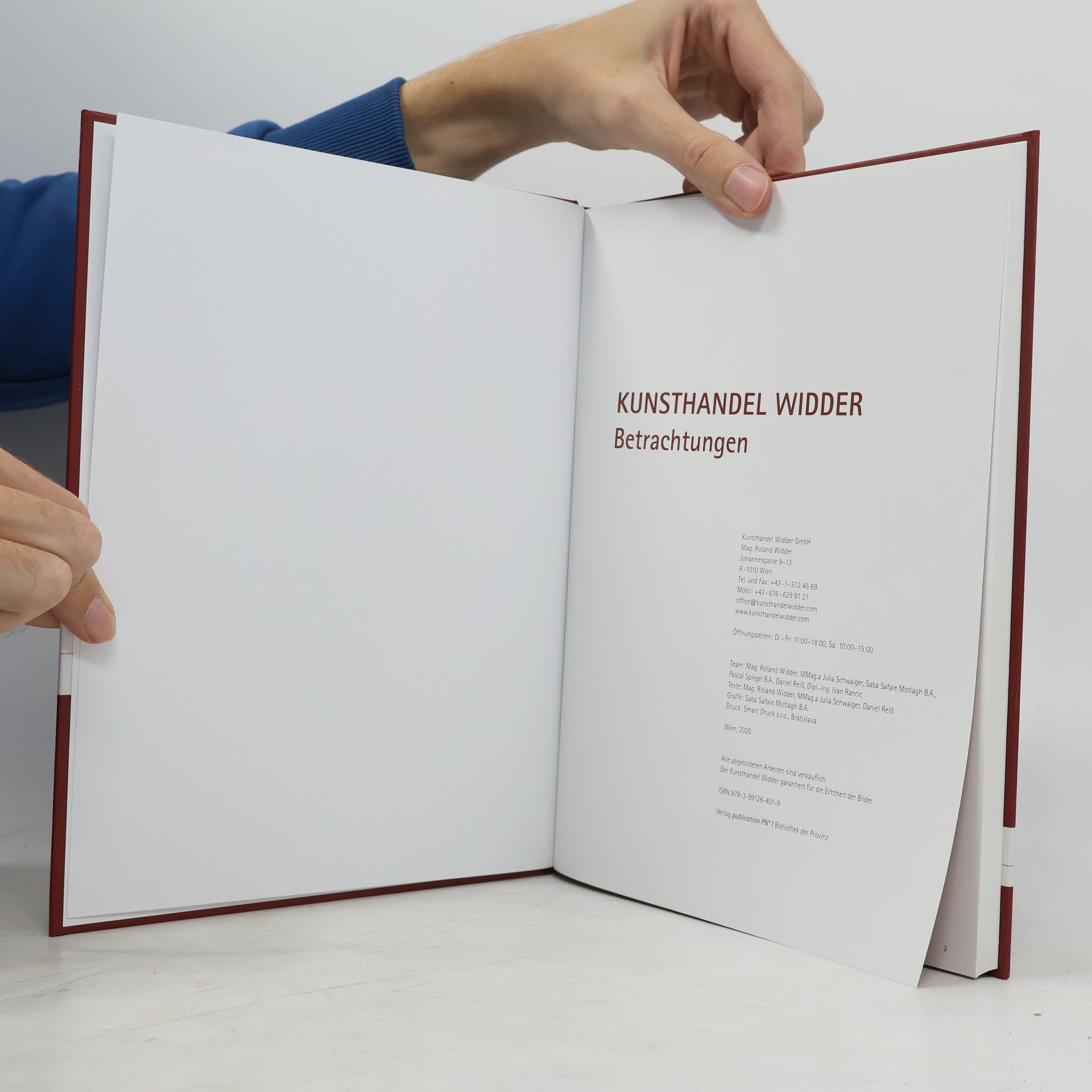Various authors Kunsthandel Widder
