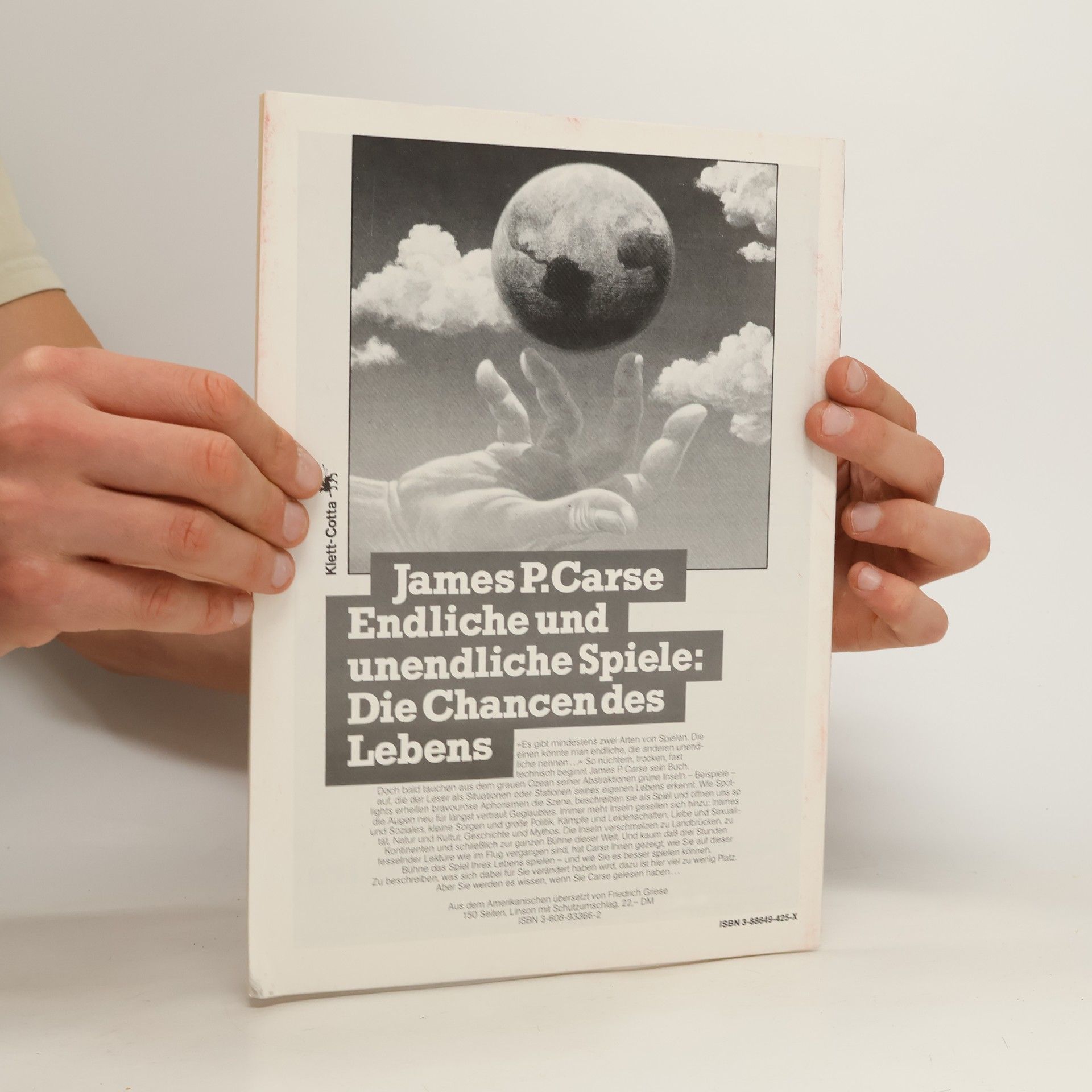 James P. Carse Endliche und unendliche Spiele: Die Chancen des Lebens