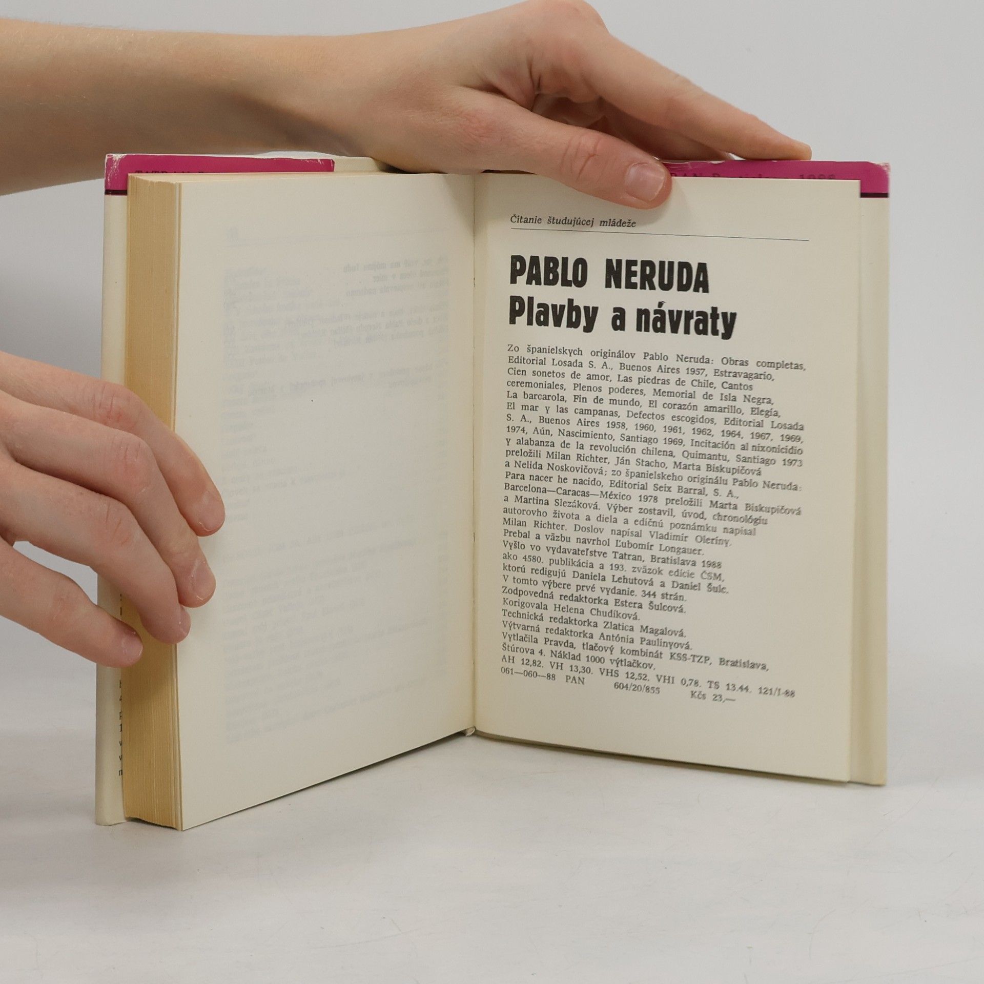 Pablo Neruda Plavby a návraty