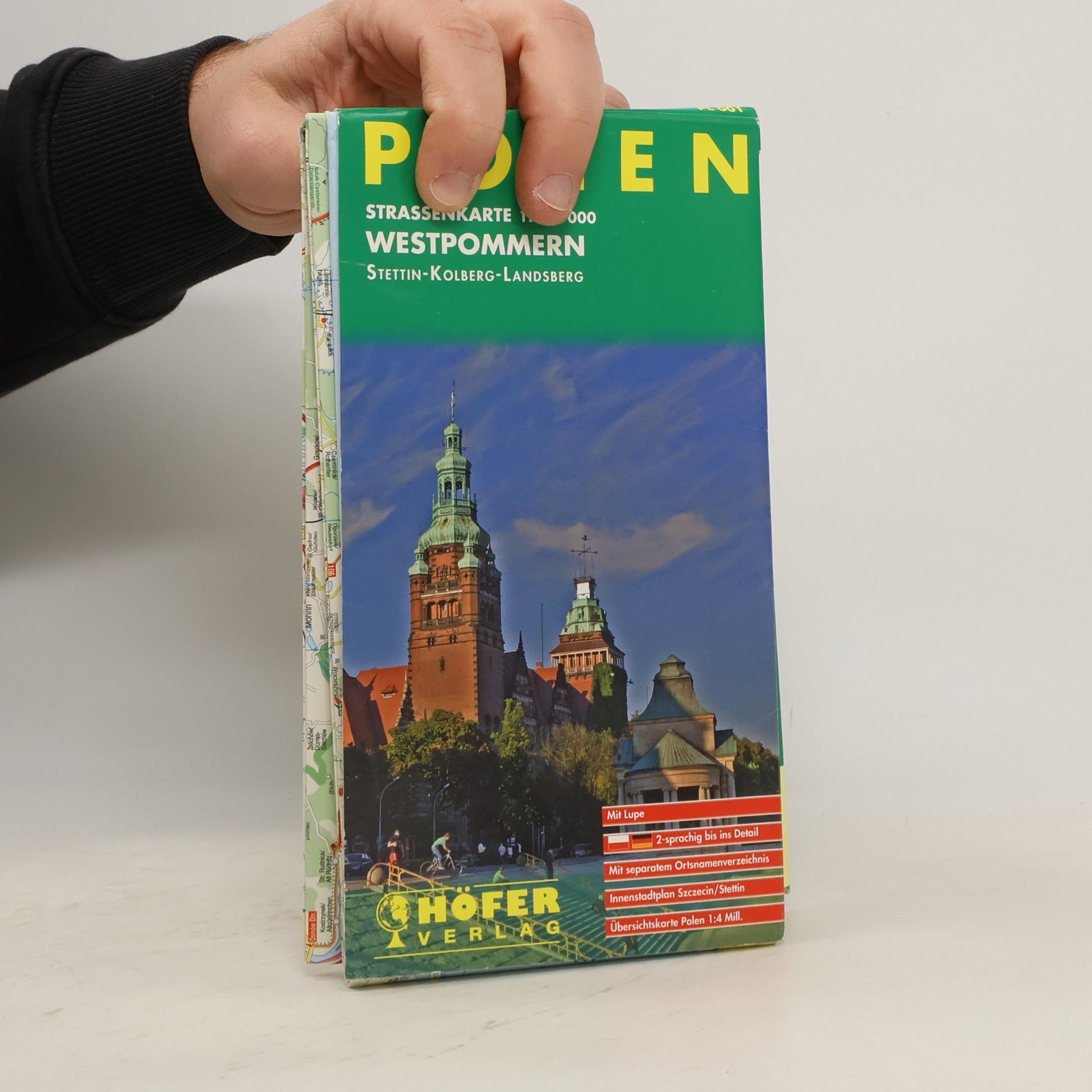 Höfer Straßenkarte Polen, Westpommern