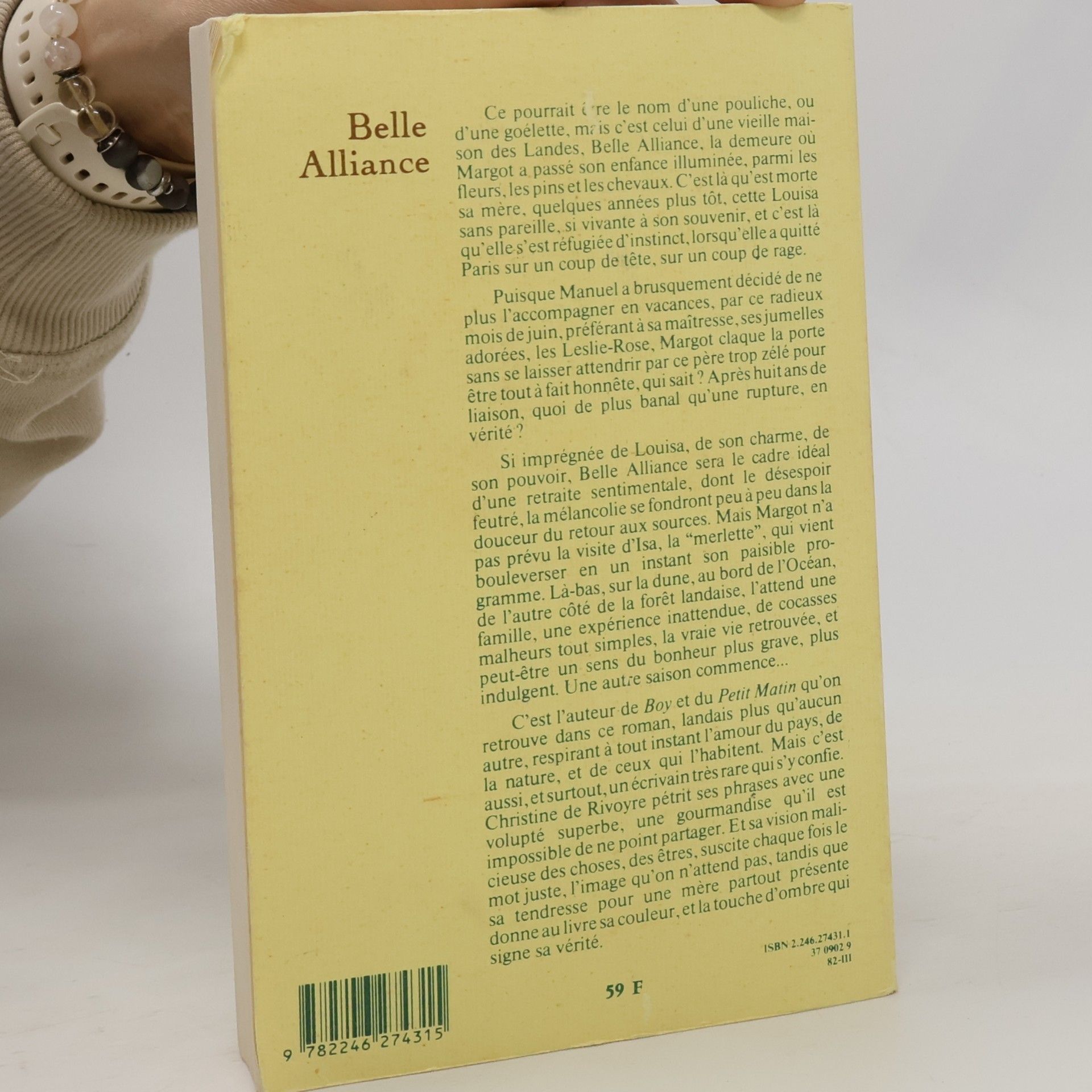 Christine de Rivoyre Belle alliance