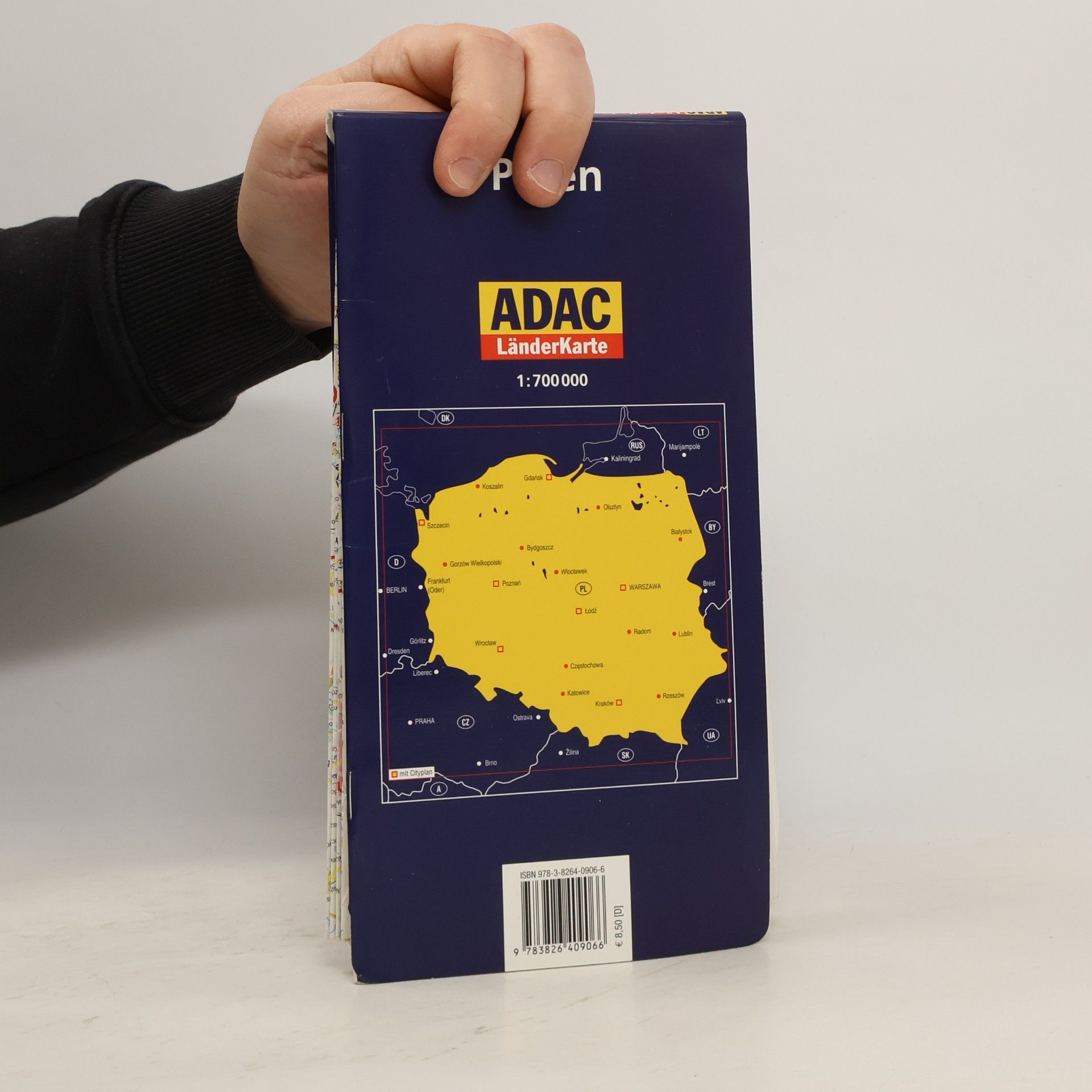 kolektiv Polsko/mapa 1:700T ADAC