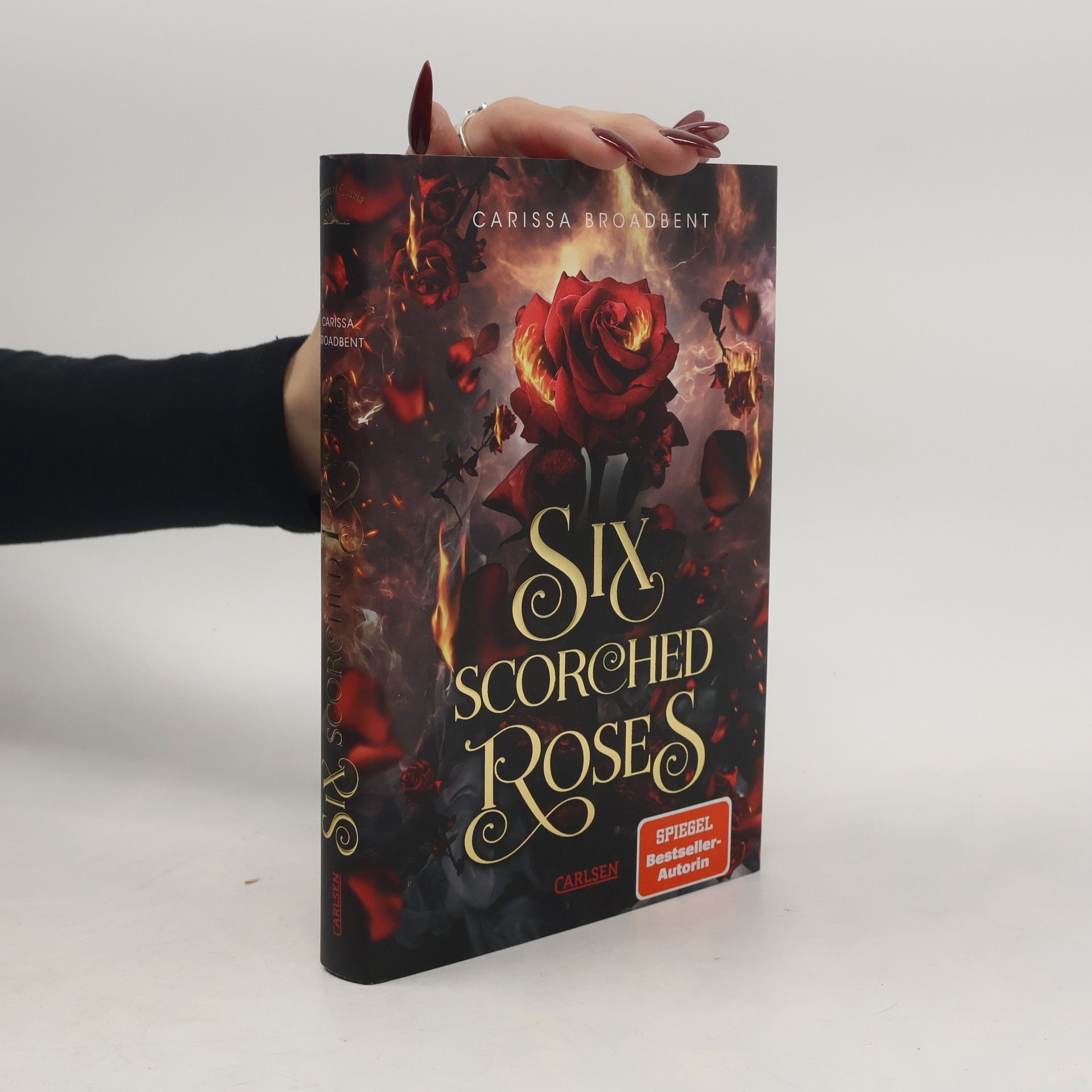 Six Scorched Roses
