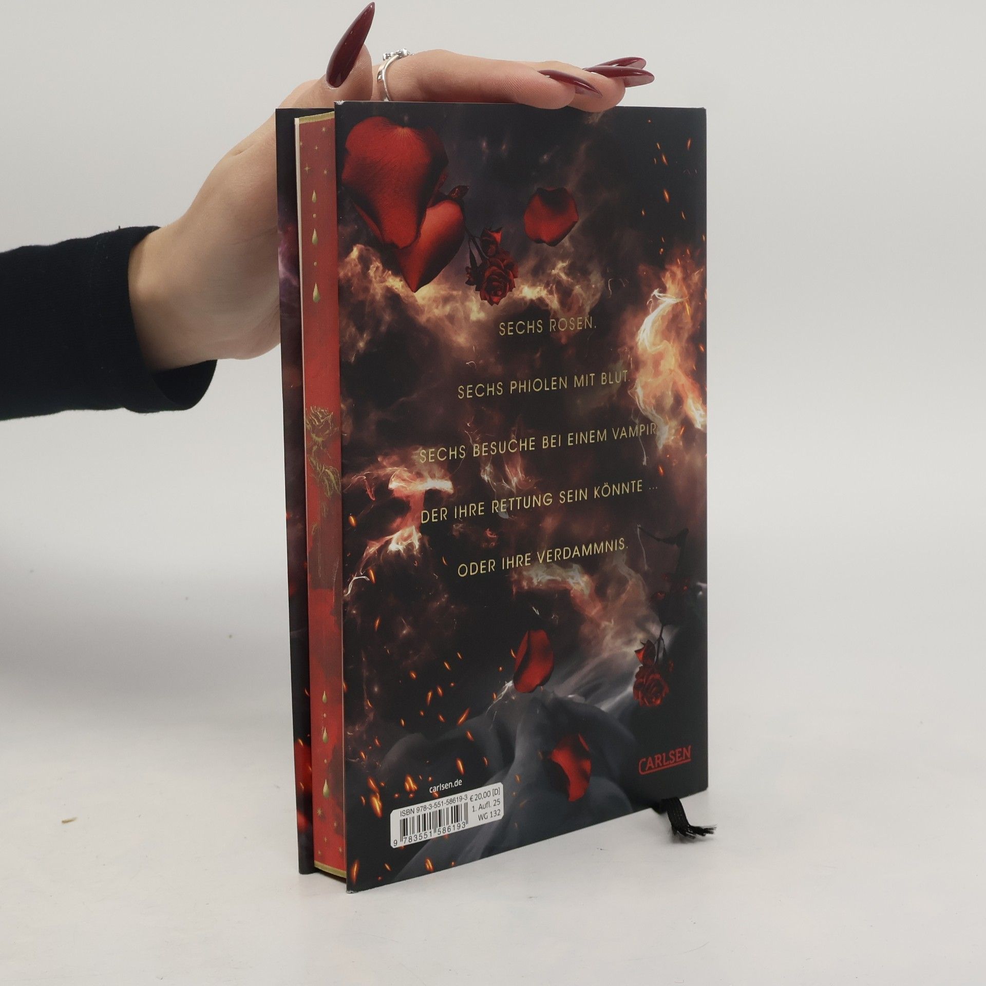 Carissa Broadbent Six Scorched Roses