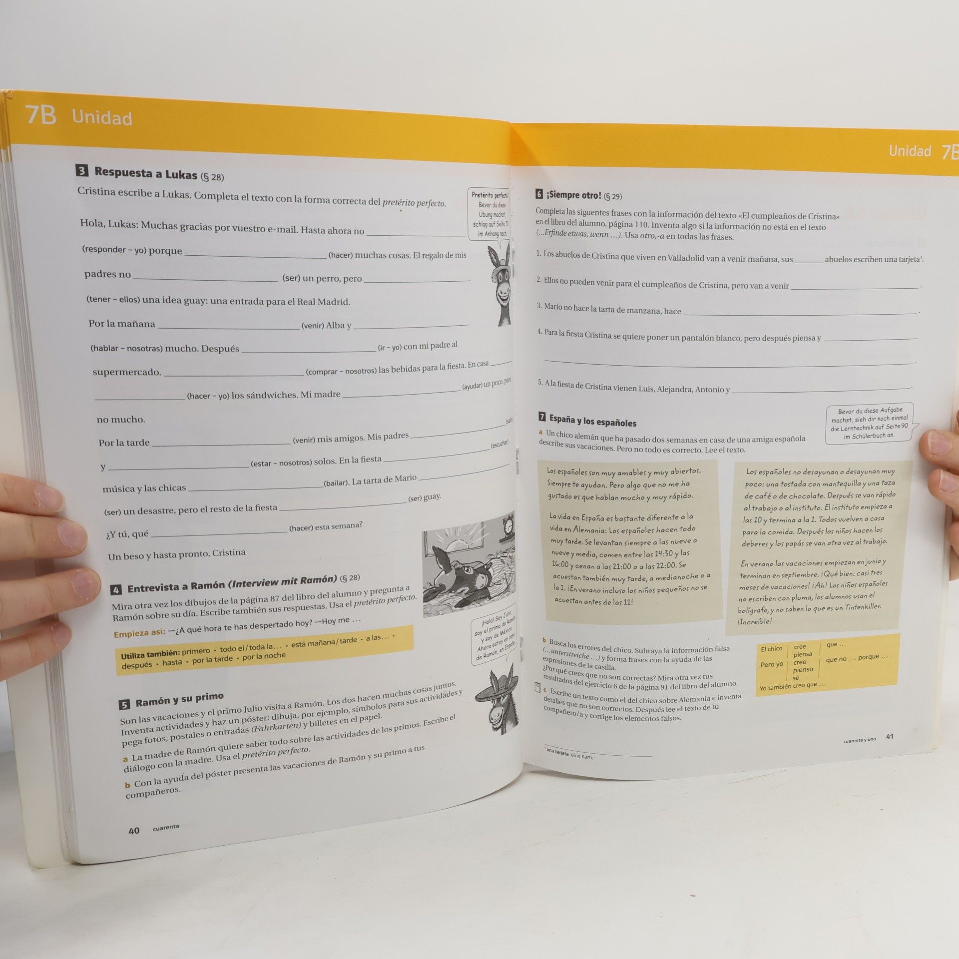 Margit Dietz Línea amarilla - 1: Cuaderno de actividades - 1. Lernjahr