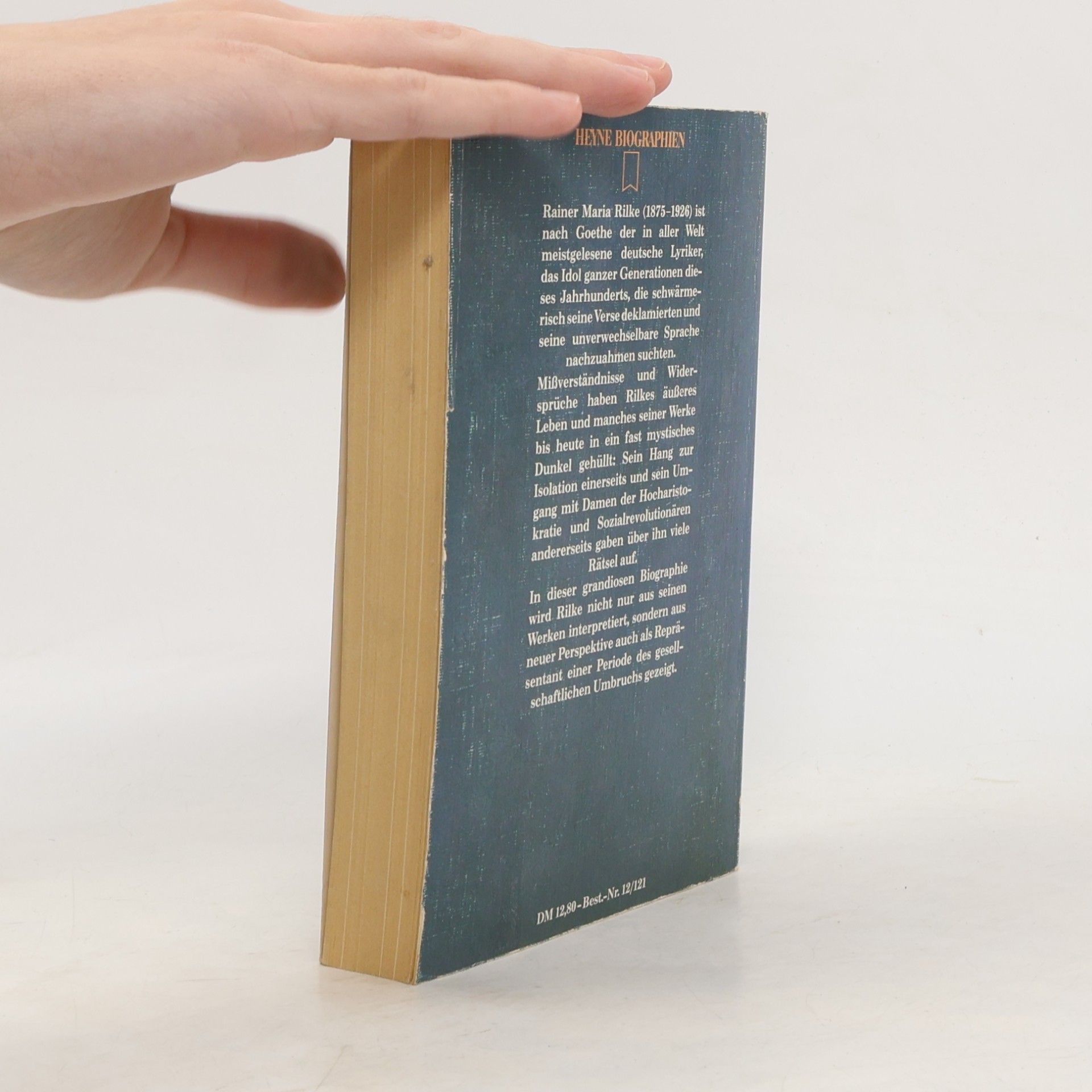 Wolfgang Leppmann Rainer Maria Rilke