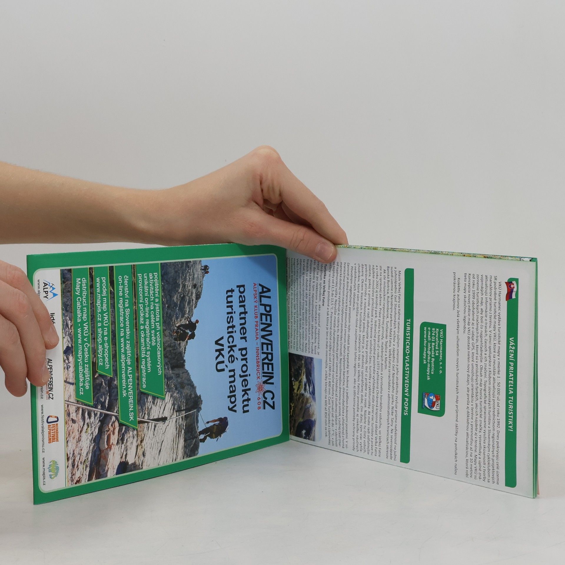 Autorenkollektiv Veľká Fatra, turistická a cyklistická mapa. 1:50 000