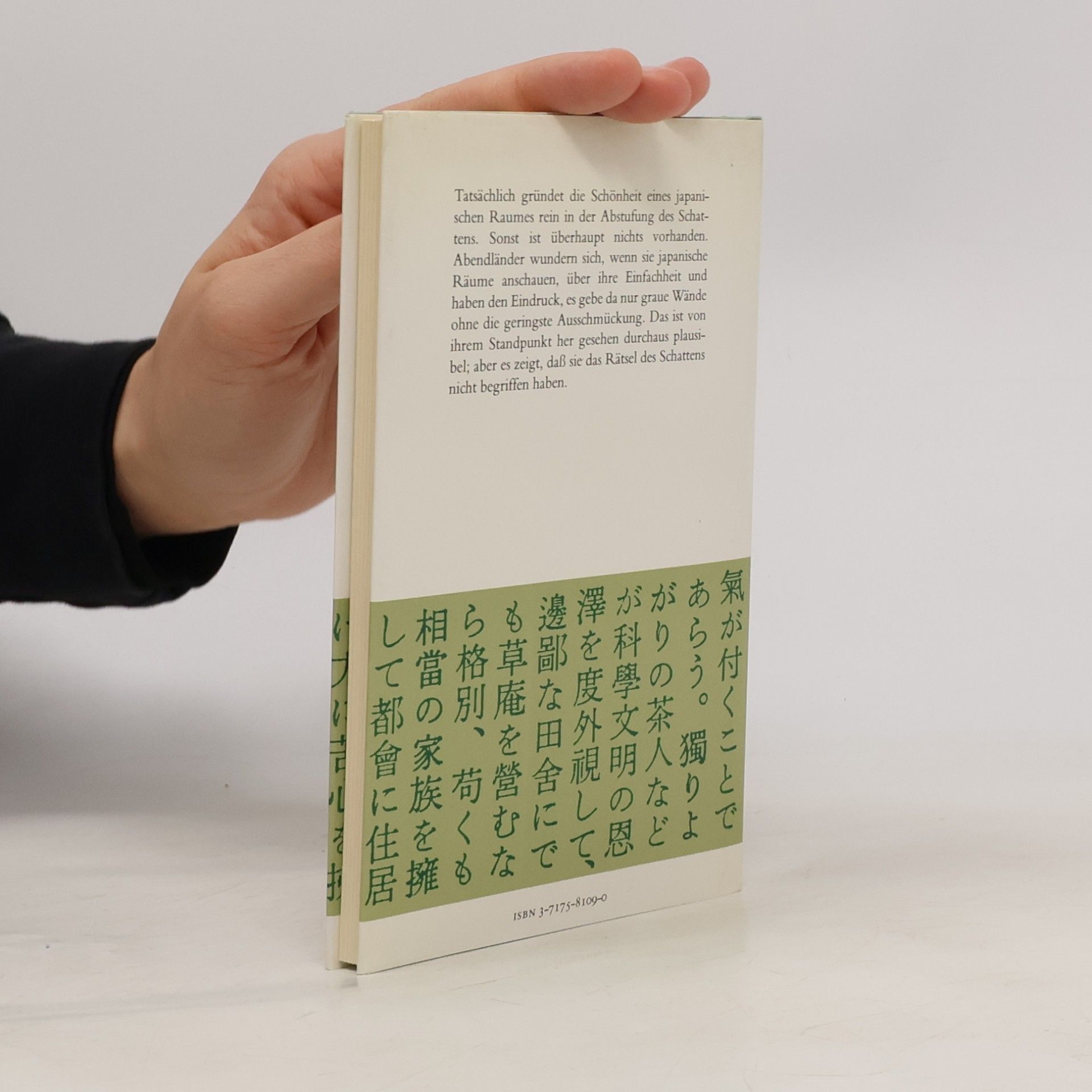 Džun’ičiró Tanizaki Lob des Schattens