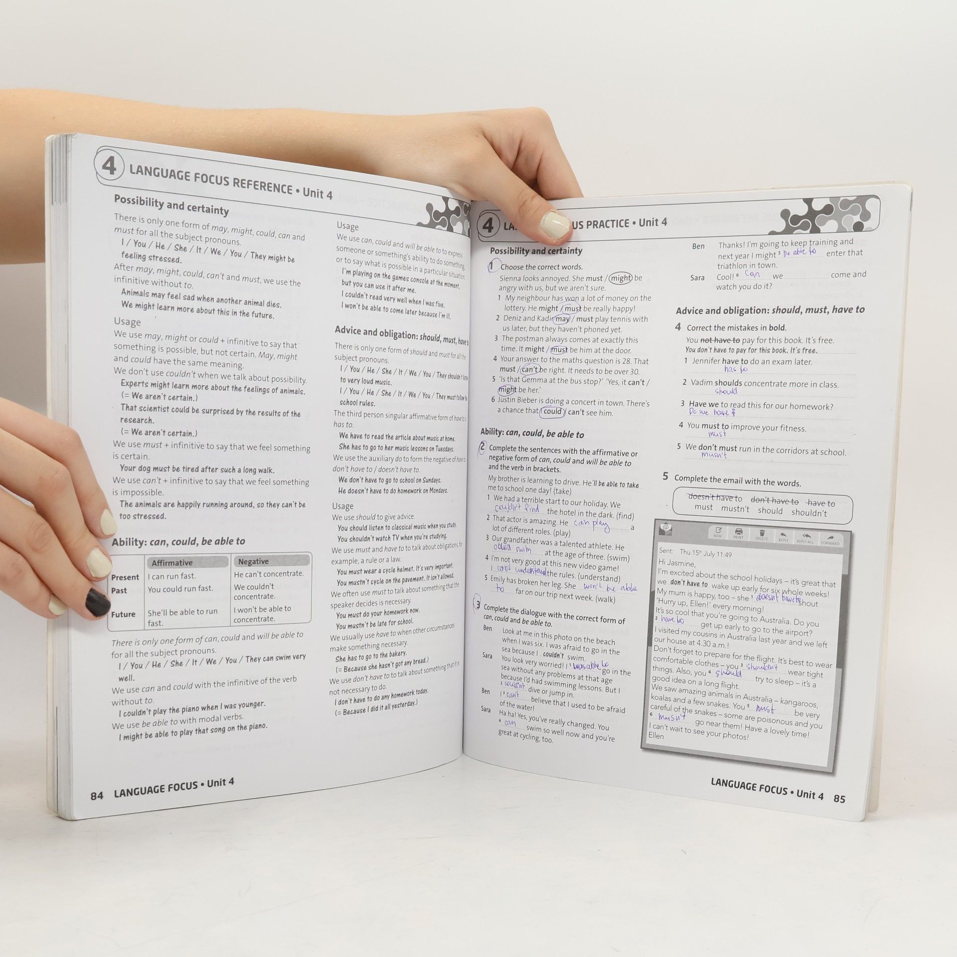 Janet Hardy Gould English plus 4. Workbook