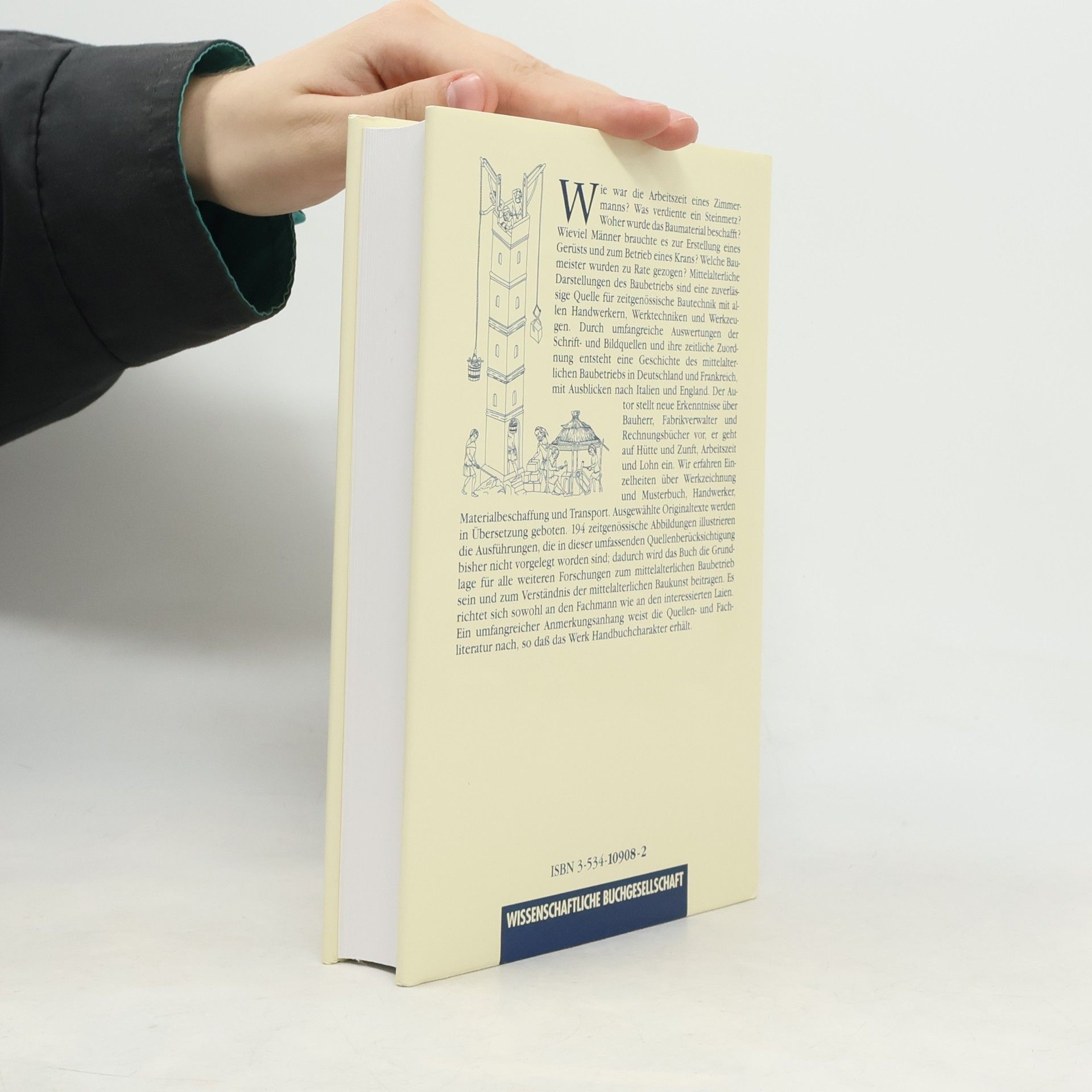 Günther Binding Baubetrieb im Mittelalter