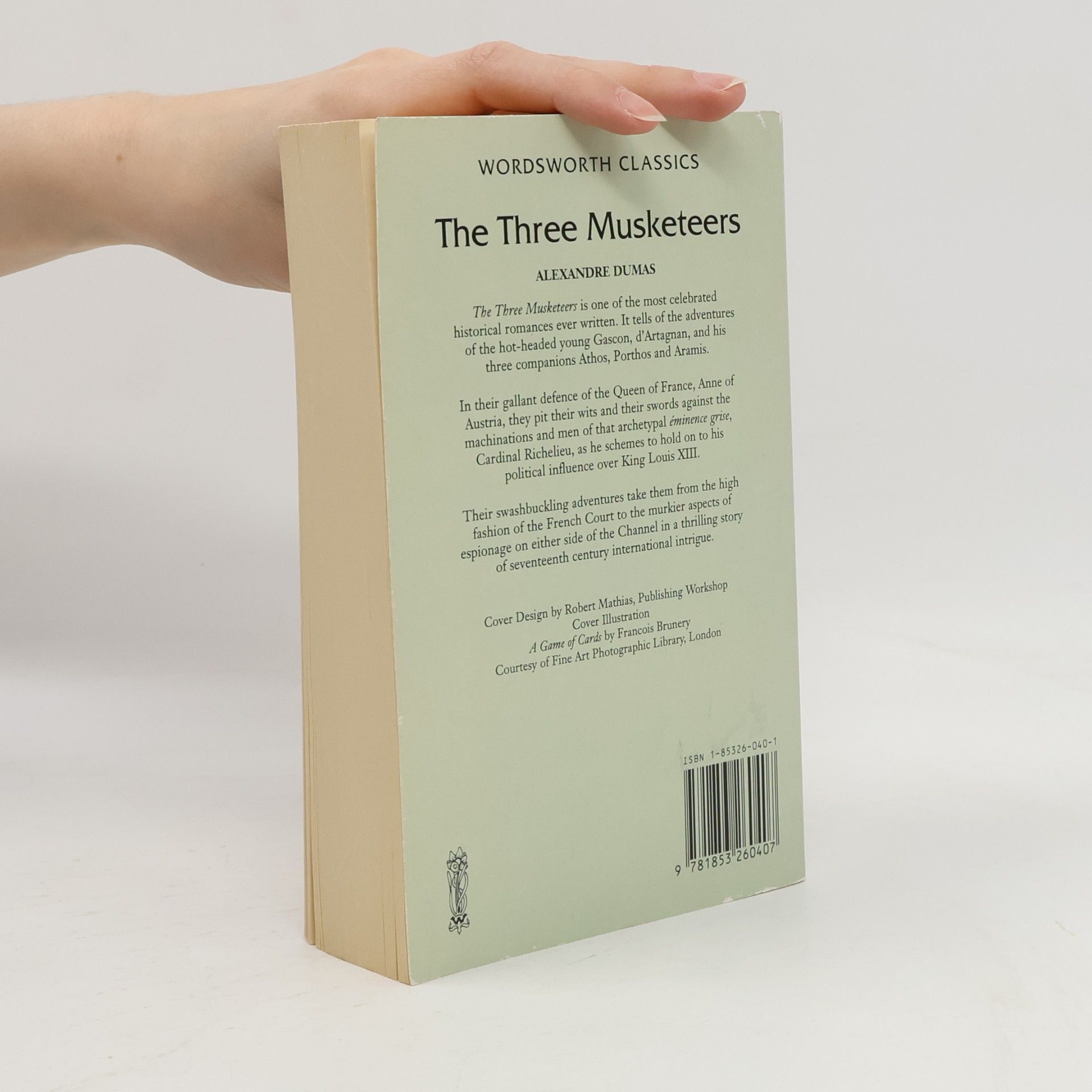 Alexandre Dumas starší The Three Musketeers