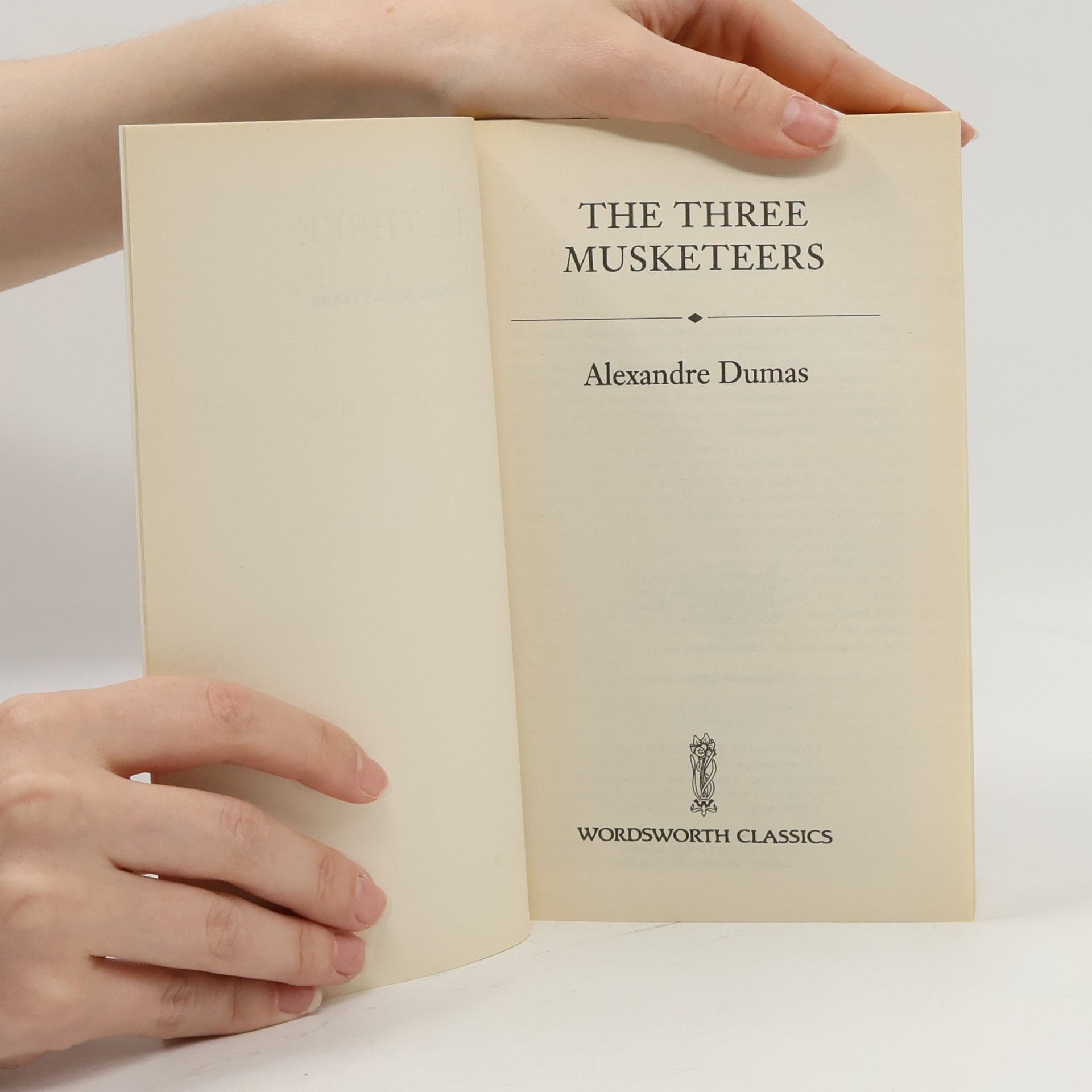 Alexandre Dumas starší The Three Musketeers