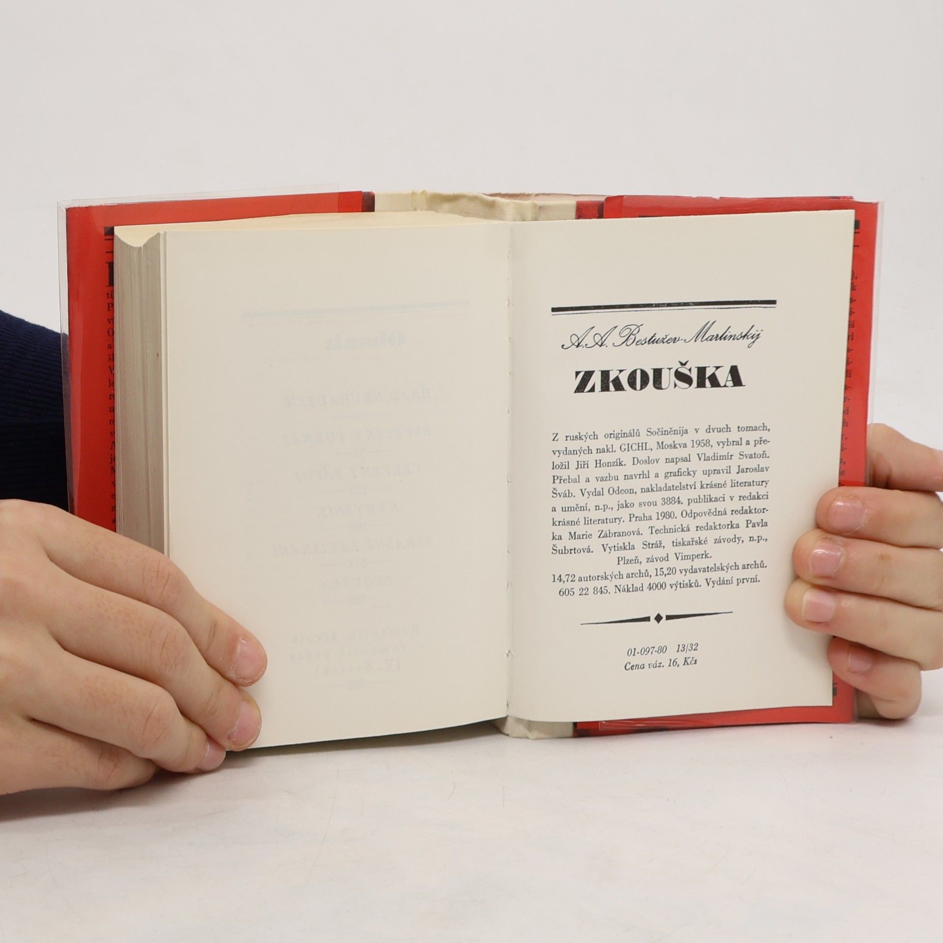 Alexandr A. Bestužev-Marlinskij ZKOUŠKA