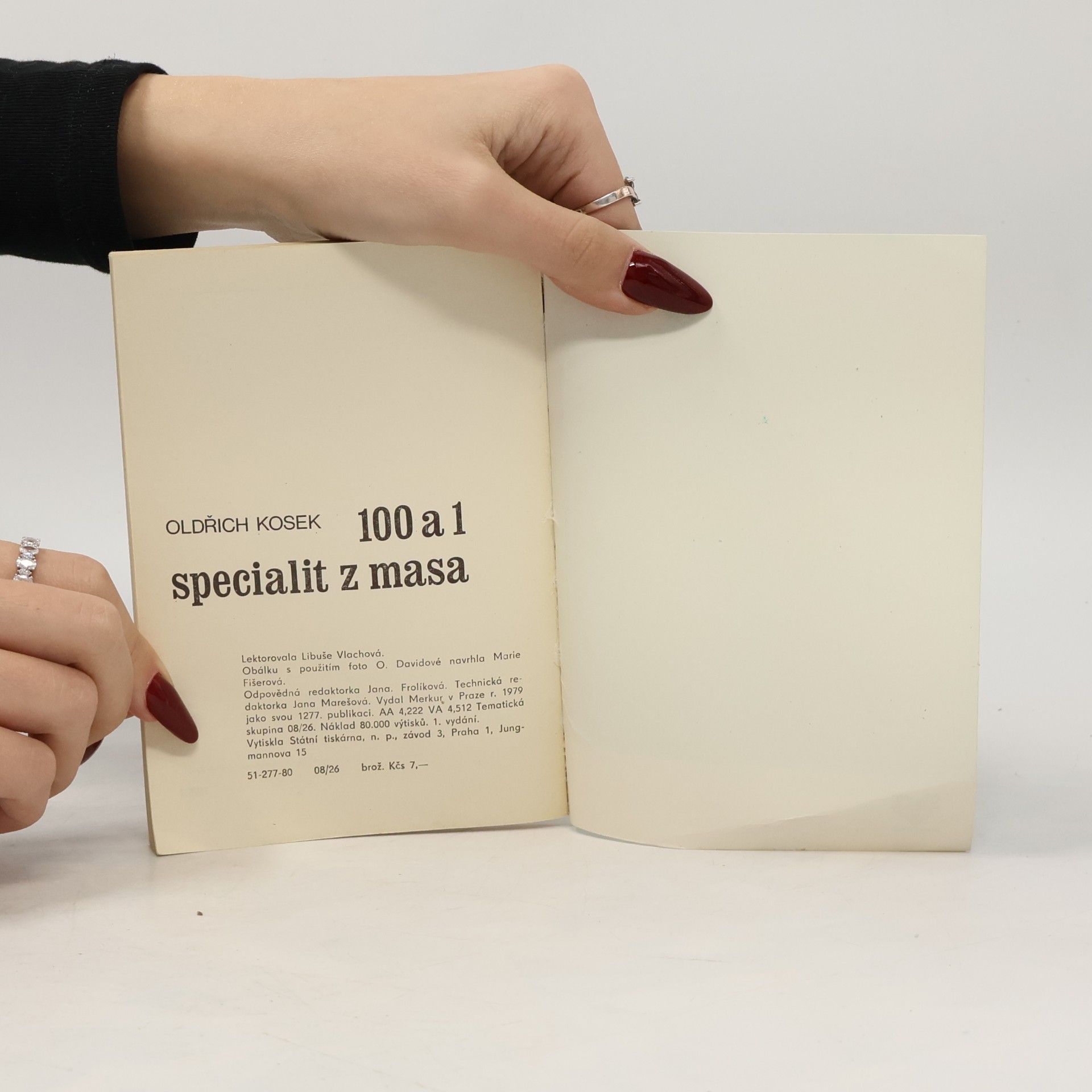 Oldřich Kosek 100 a 1 specialit z masa