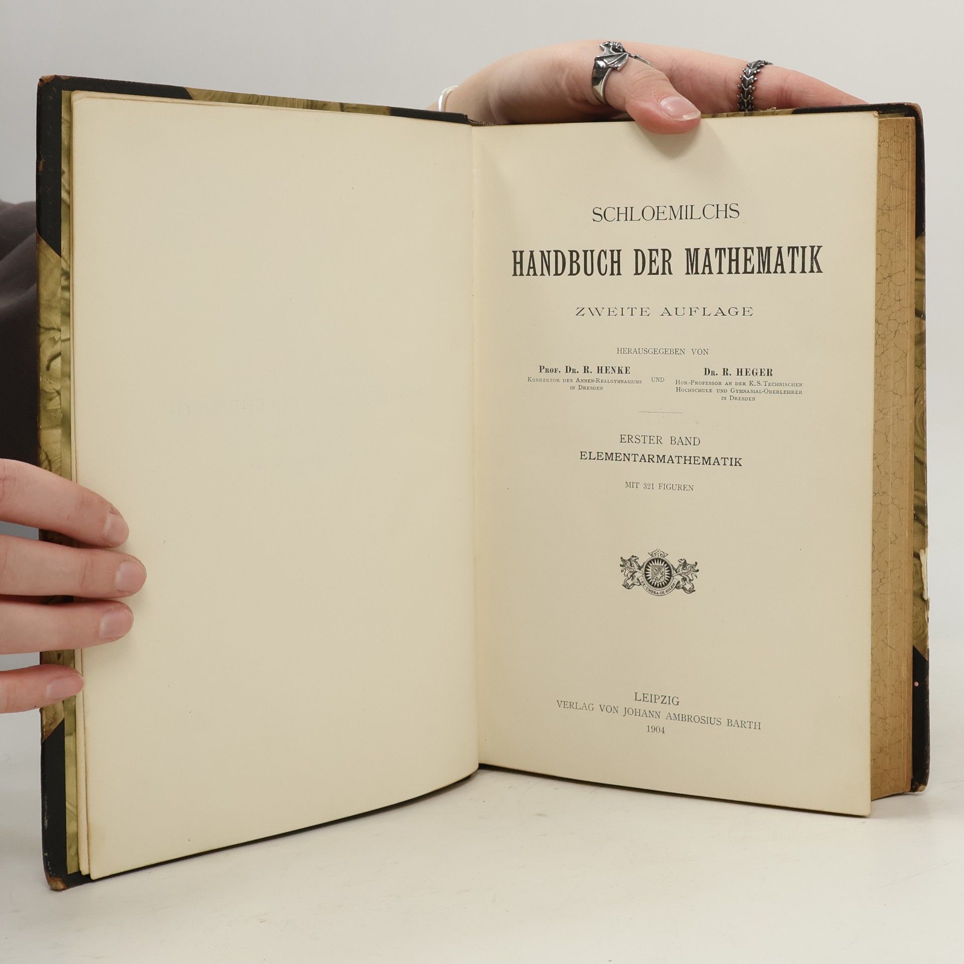 Schloemilch Handbuch der Mathematik