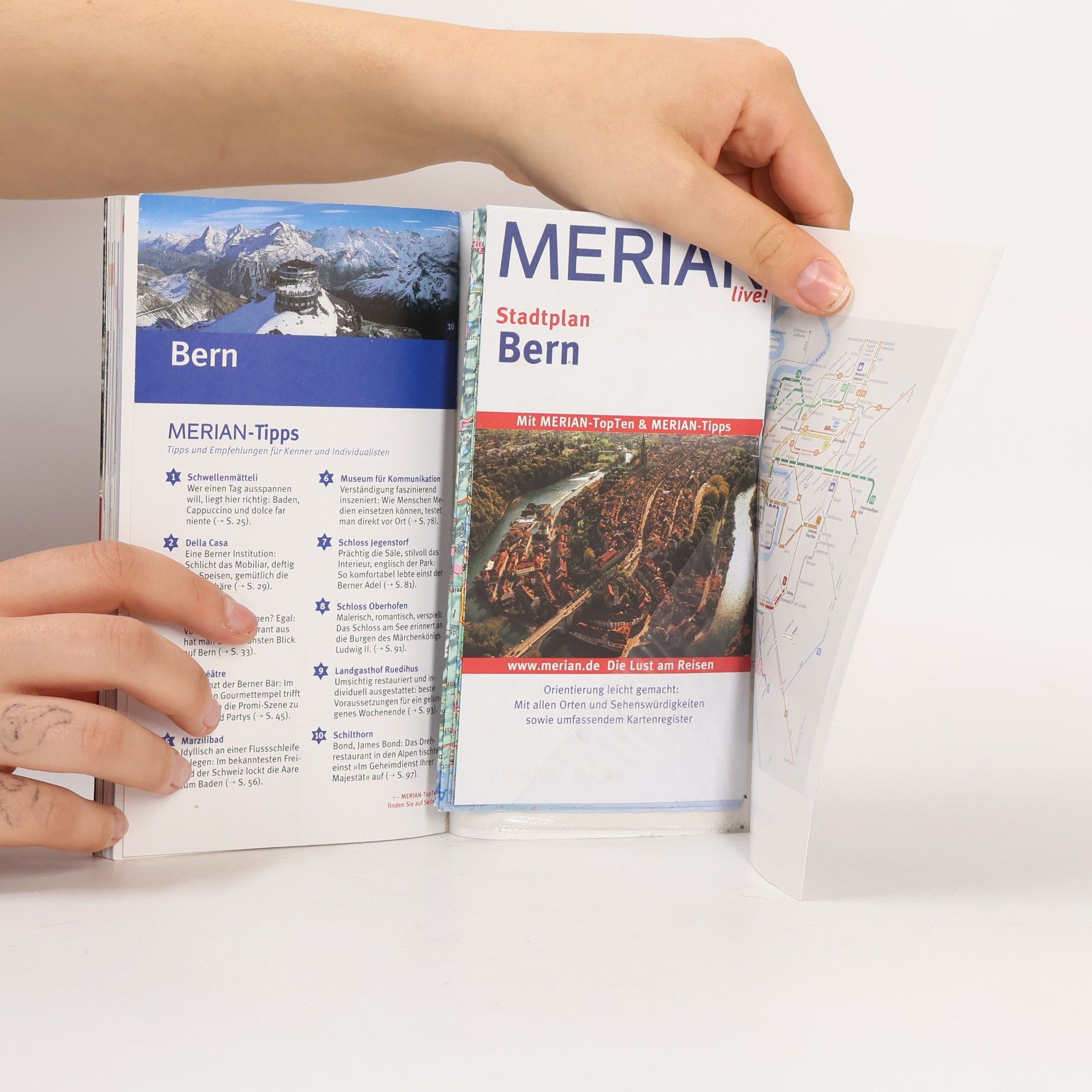 Axel Nowak MERIAN live!: Bern - Mit Stadtplan. Neu Stadtplan zum Herausnehmen