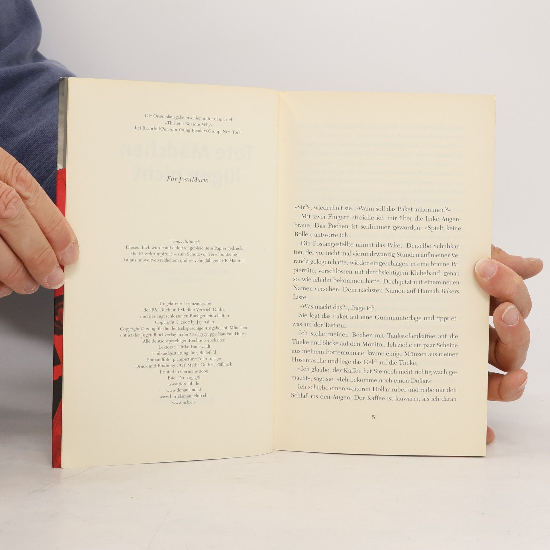 Jay Asher Tote Mädchen lügen nicht