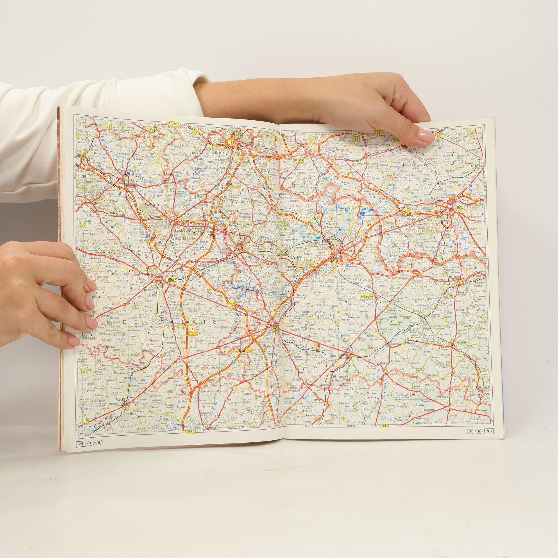 Autorenkollektiv Euro-Reiseatlas Benelux