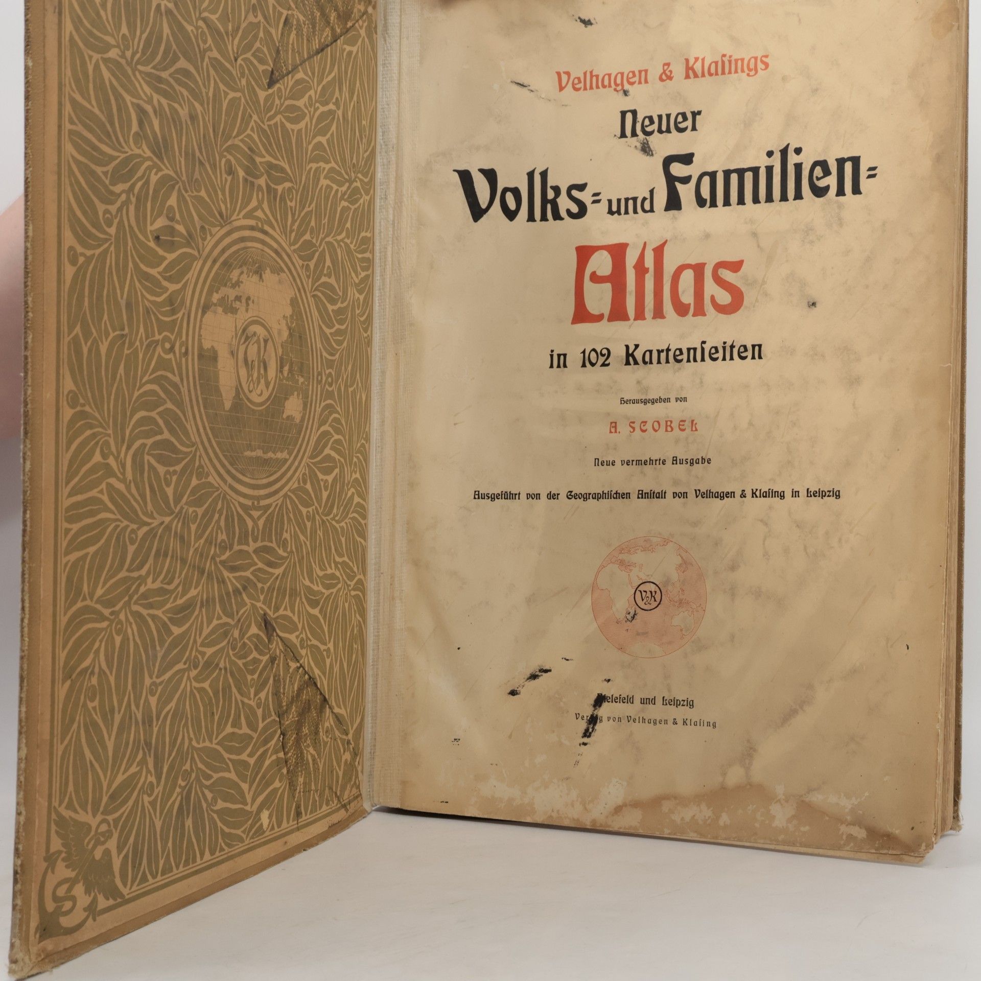 Various authors Neuer Volks- u. Familien-Atlas