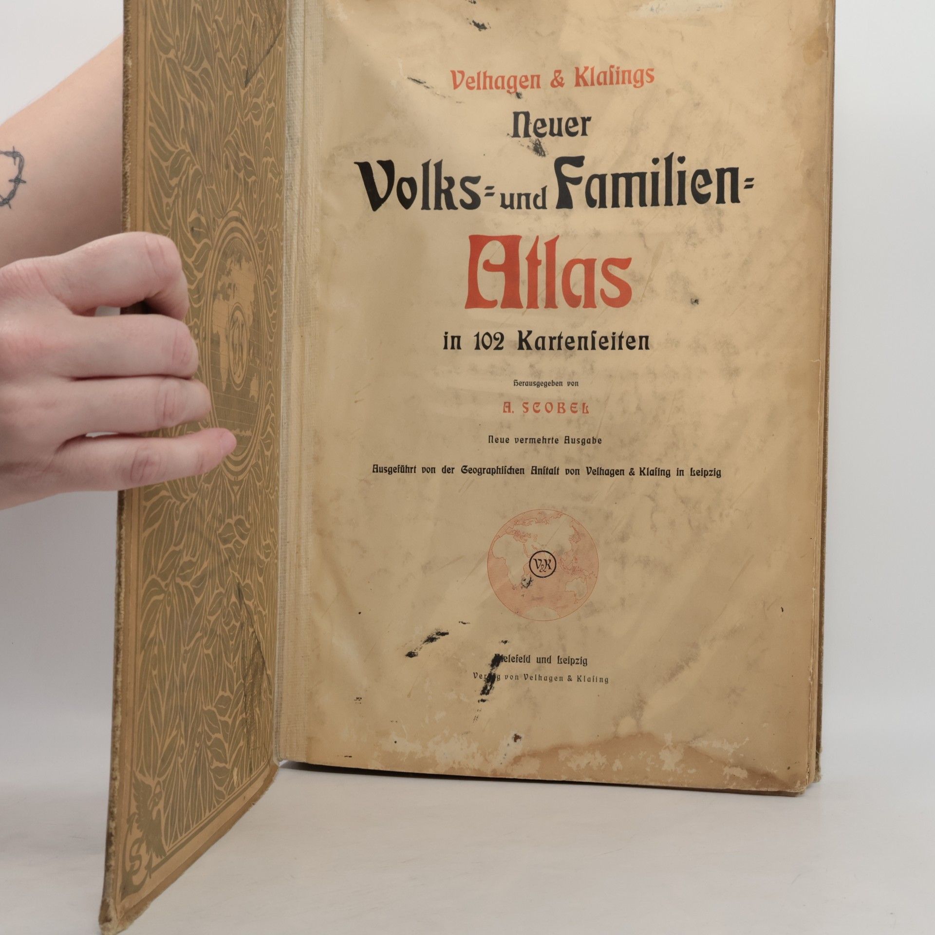 Various authors Neuer Volks- u. Familien-Atlas