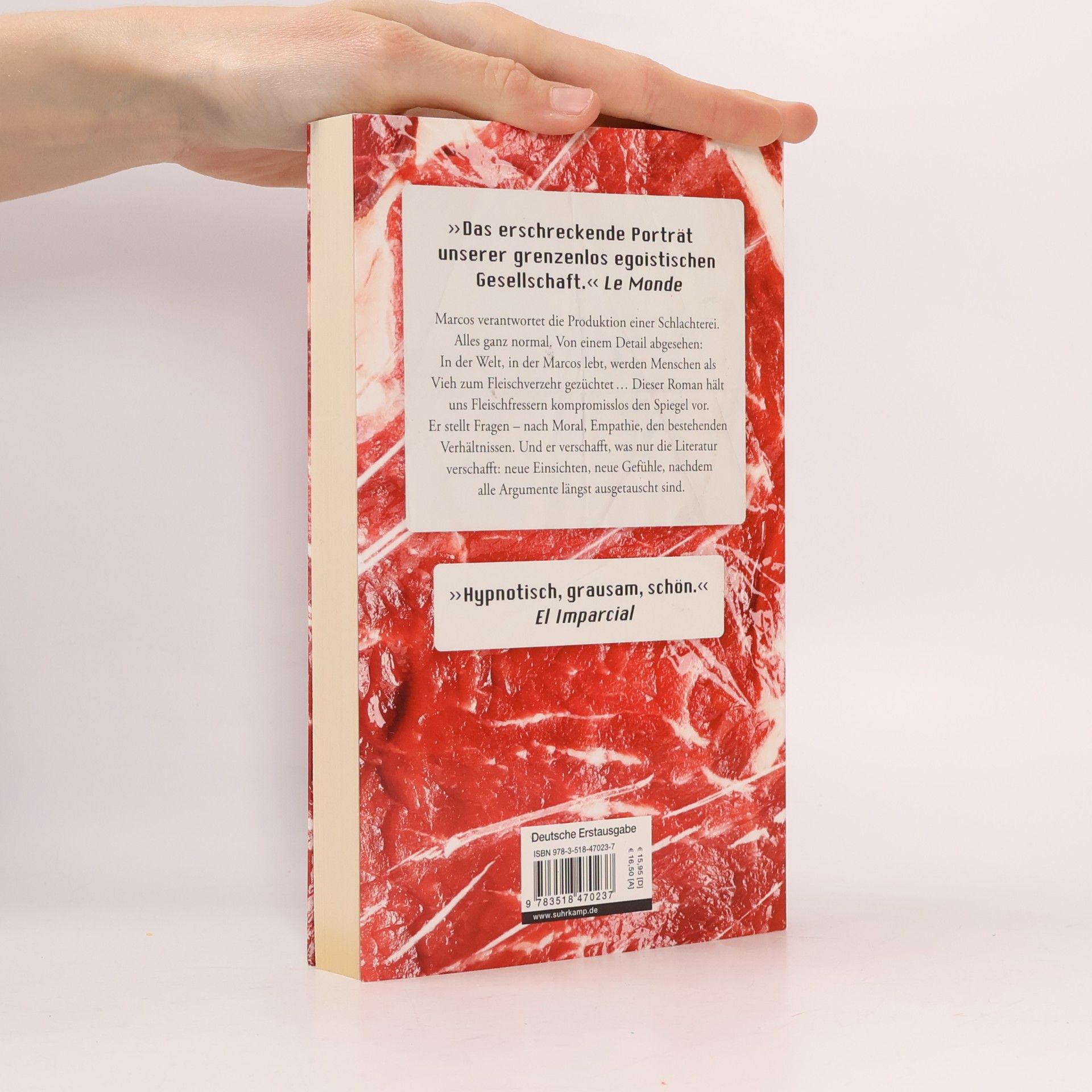 Augustina Bazterrica Wie die Schweine