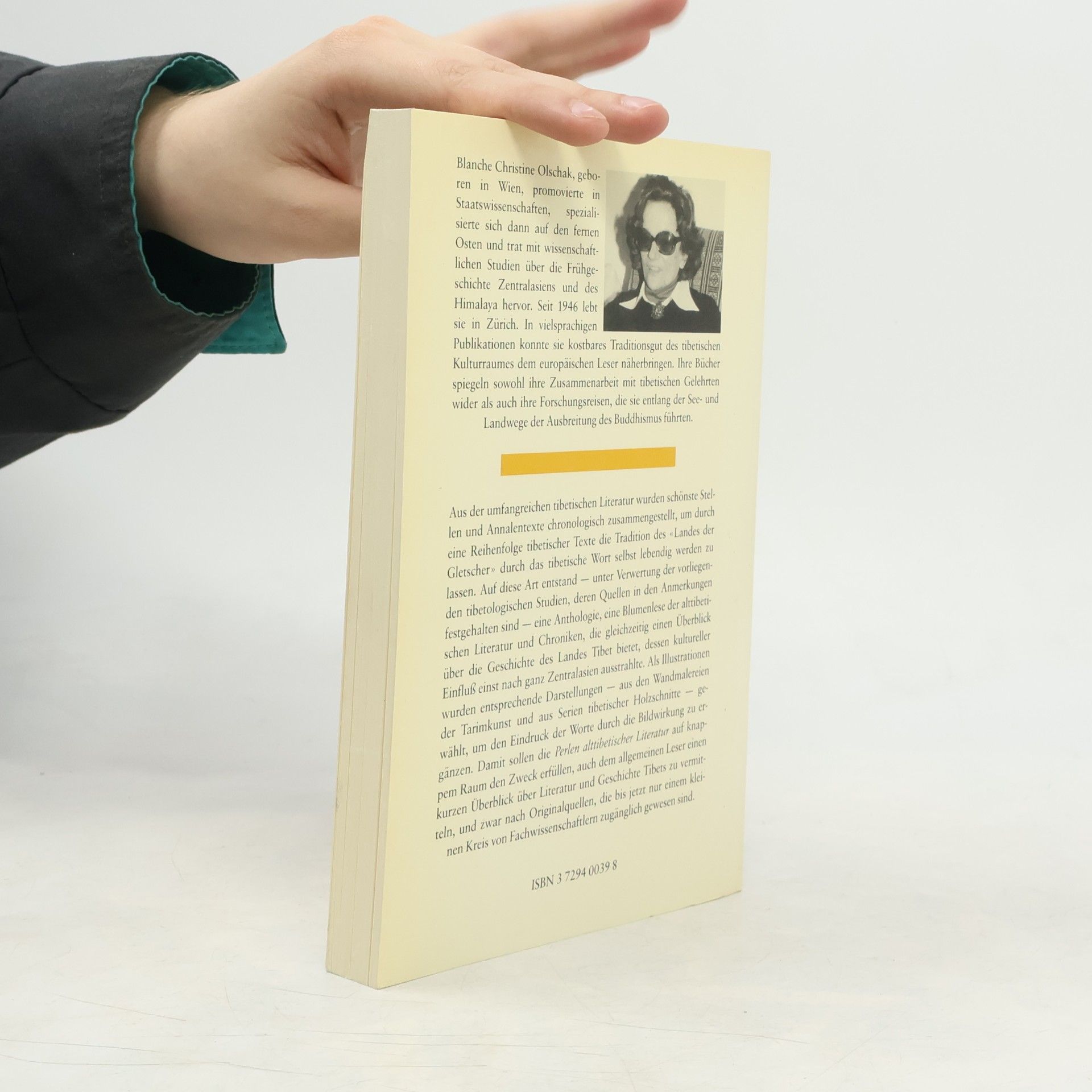 Blanche Christine Olschak Perlen alttibetischer Literatur