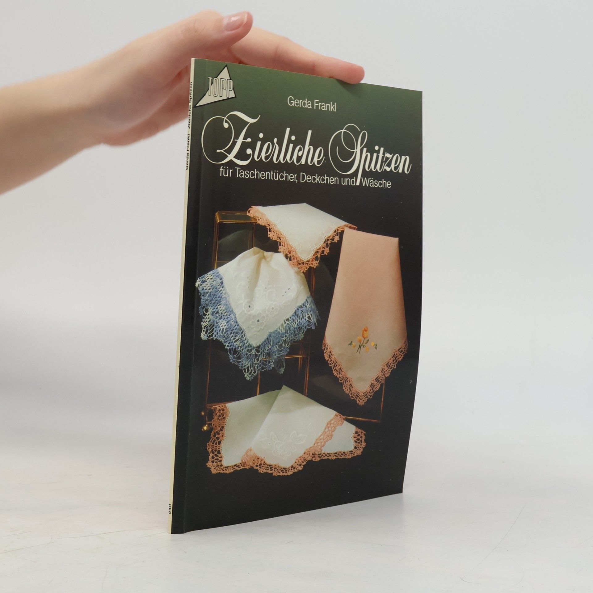 Zierliche Spitzen für Taschentücher, Deckchen und Wäsche
