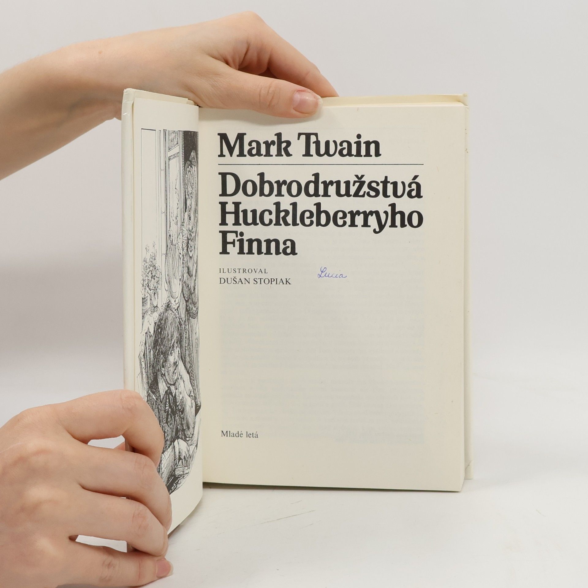 Mark Twain Dobrodružstvá Huckleberryho FInna
