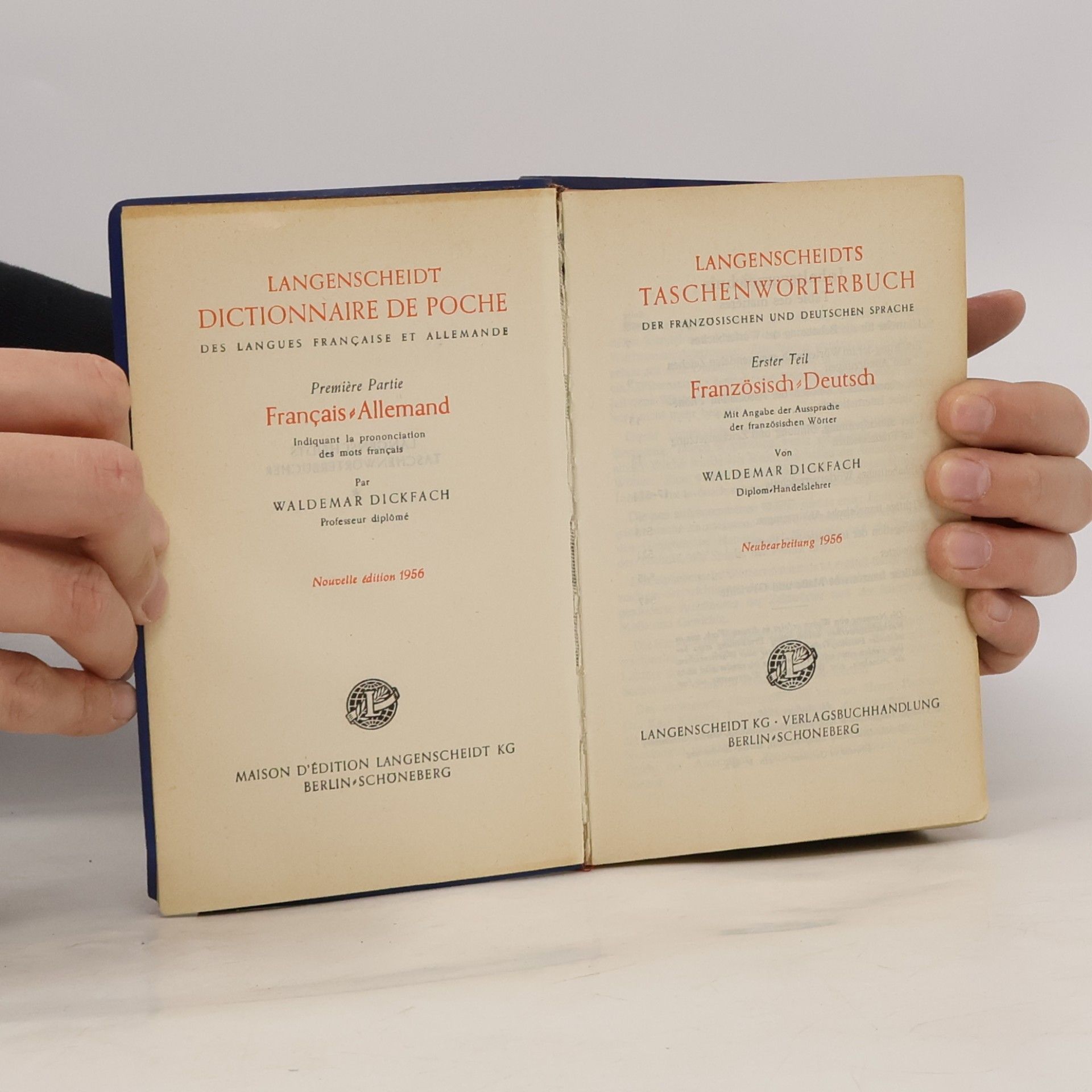 Waldemar Dickfach Langenscheidts Taschenwörterbücher