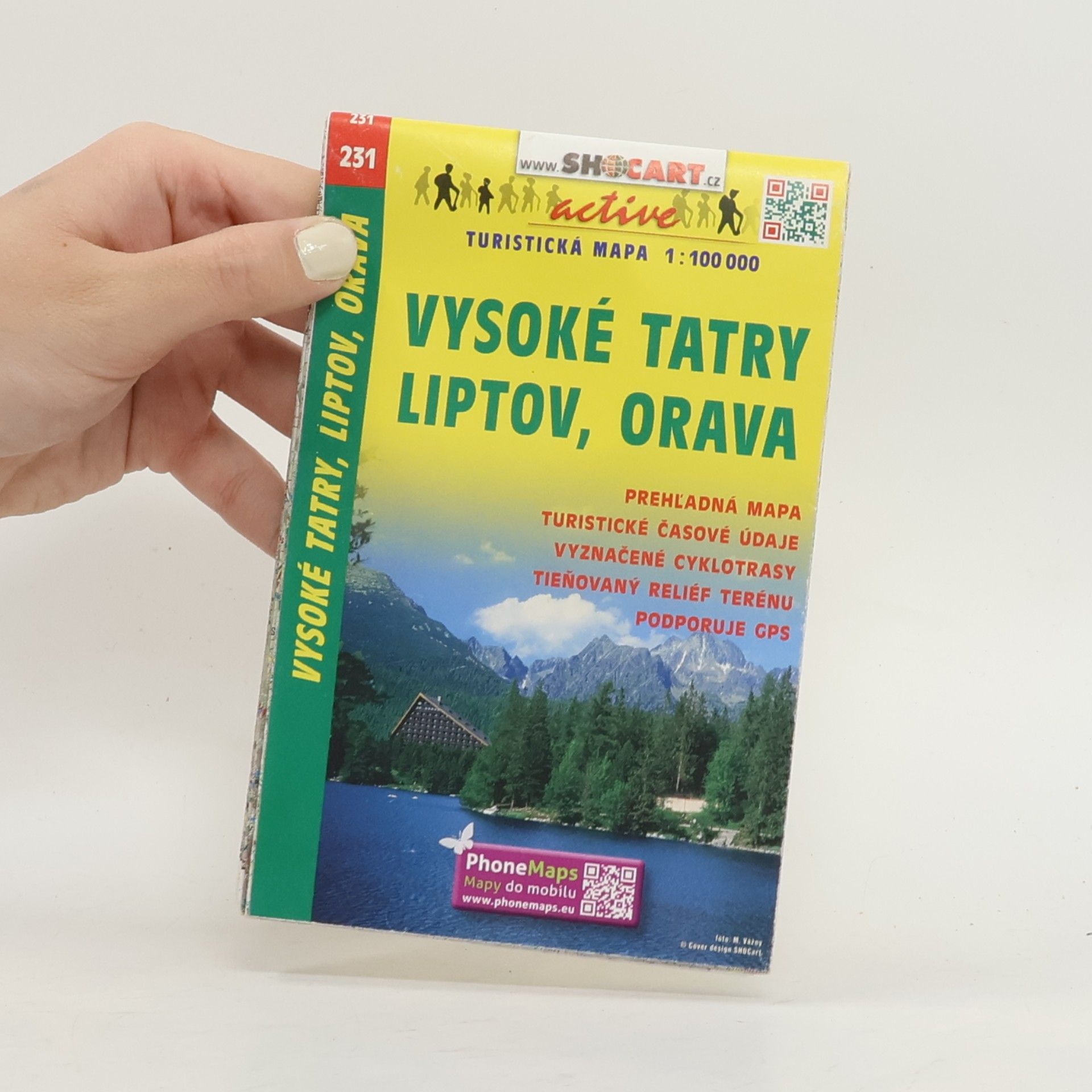 Autorenkollektiv SC 231 Vysoké Tatry, Liptov, Orava 1:100 000