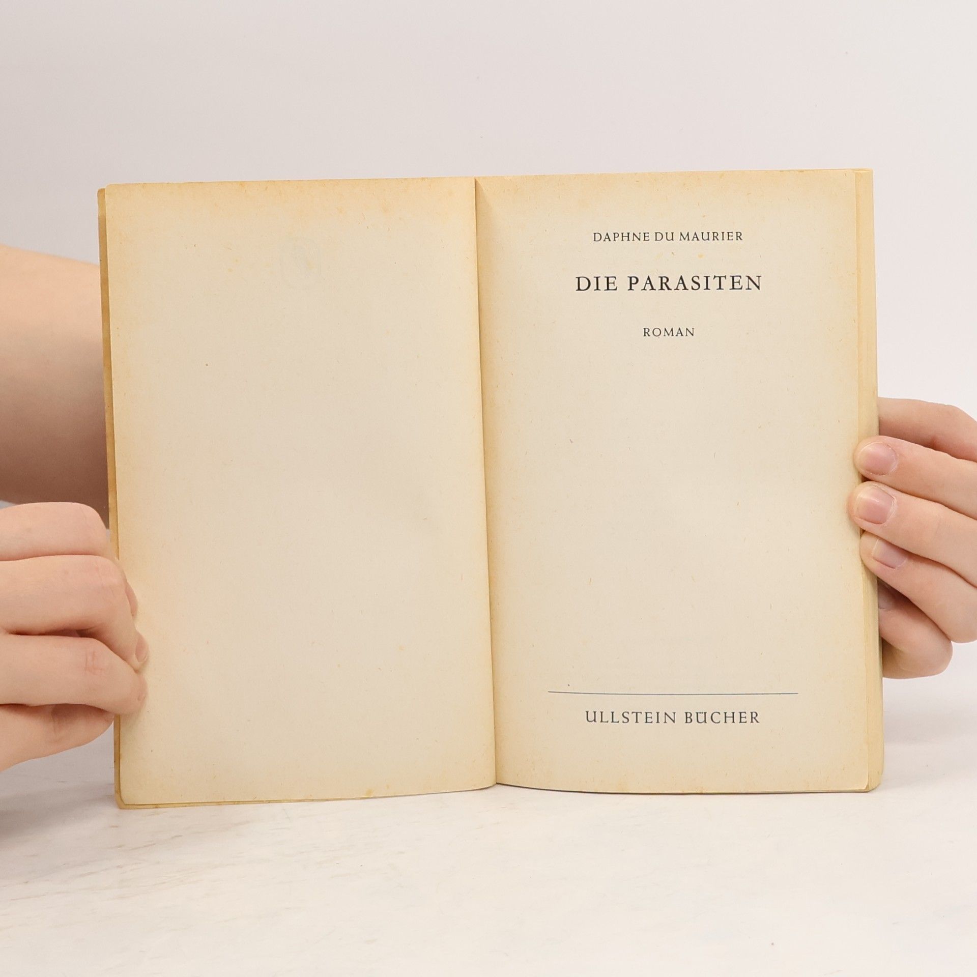 Daphne du Maurier DIE PARASITEN