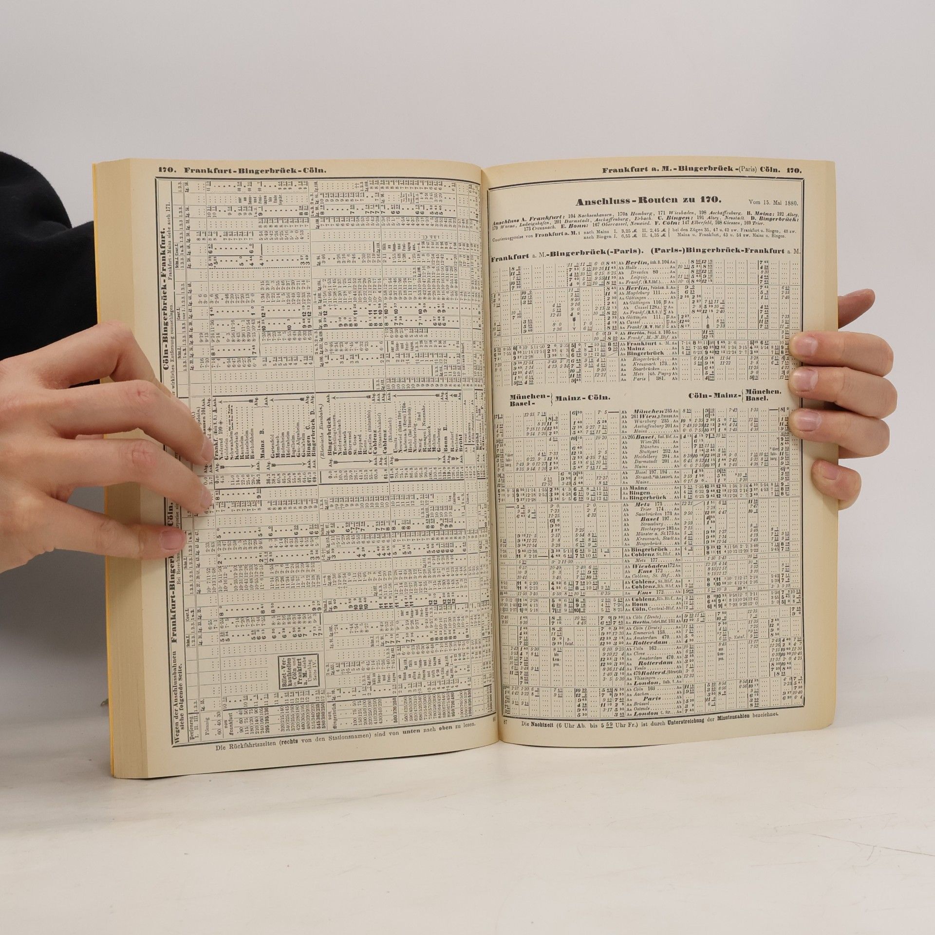 Kursbureau des Reichs-Postamts Kursbuch der Deutschen Reichs-Postverwaltung 1880