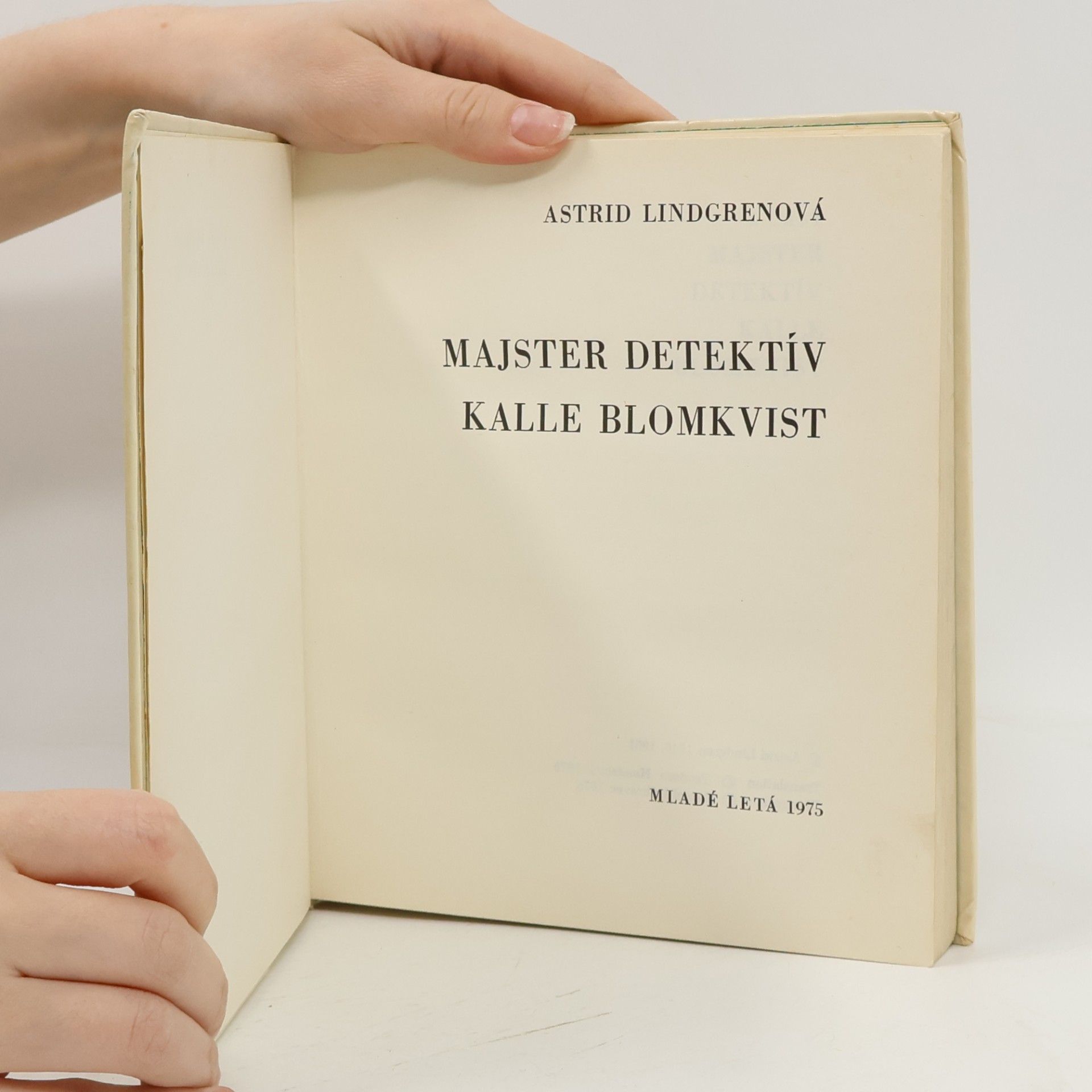 Astrid Lindgren Majster detektív Kalle Blomkvist