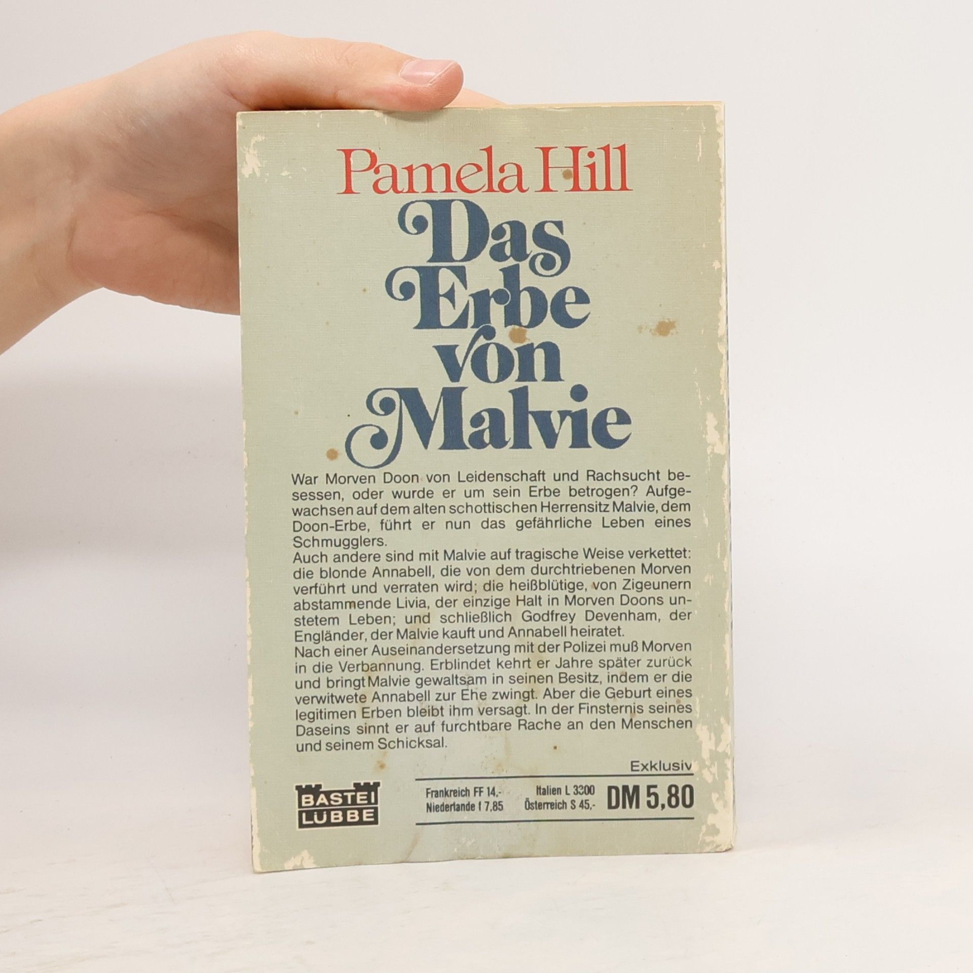 Pamela Hill Das Erbe von Malvie