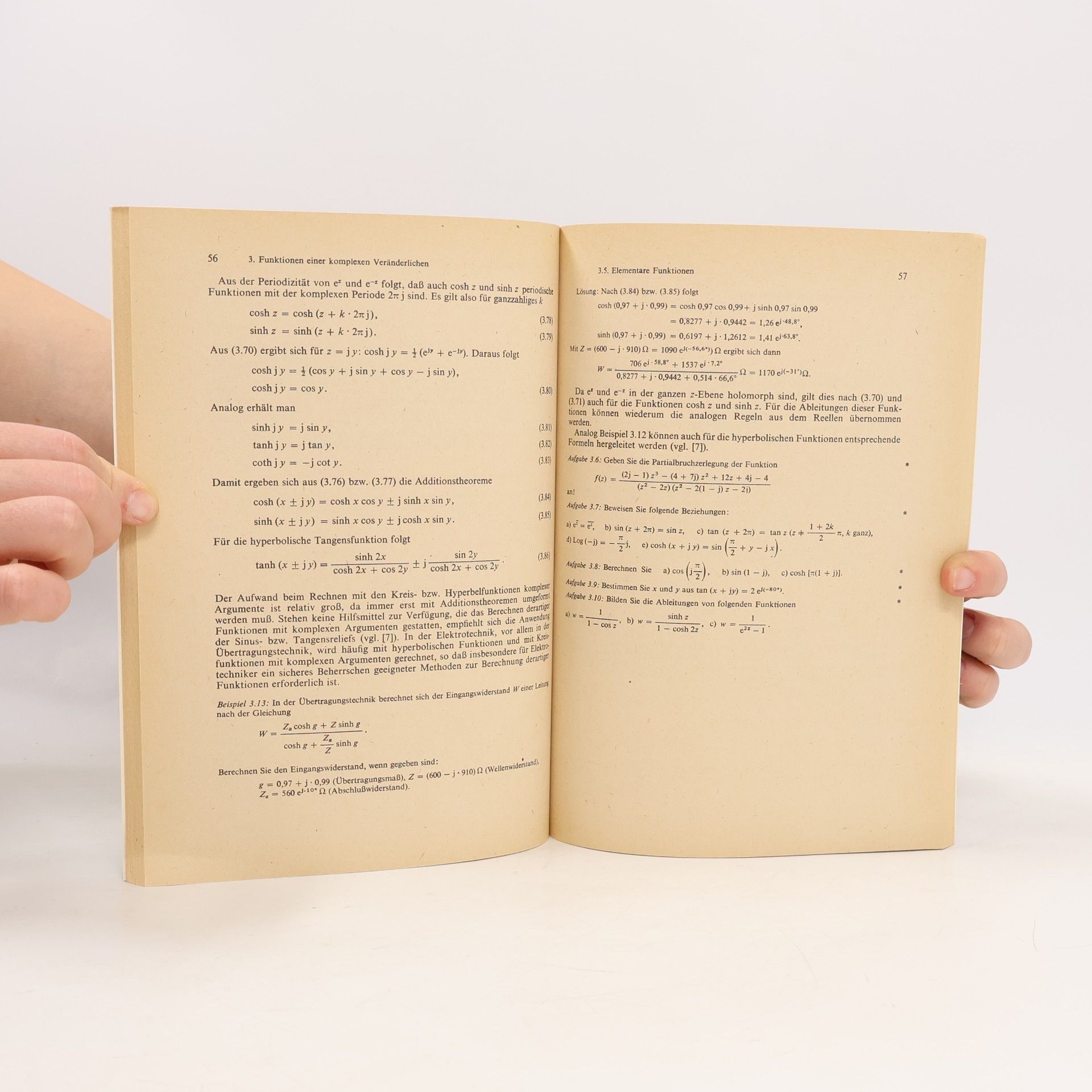 Otto Greuel Mathematik 9. Komplexe Funktionen und konforme Abbildungen