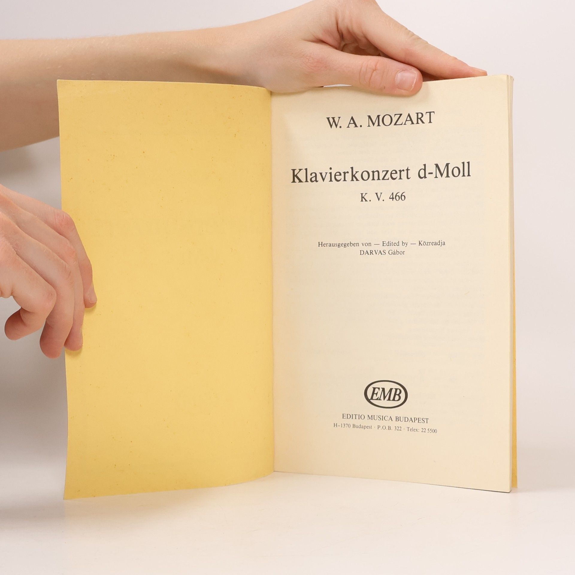 W. A. Mozart Klavierkonzert