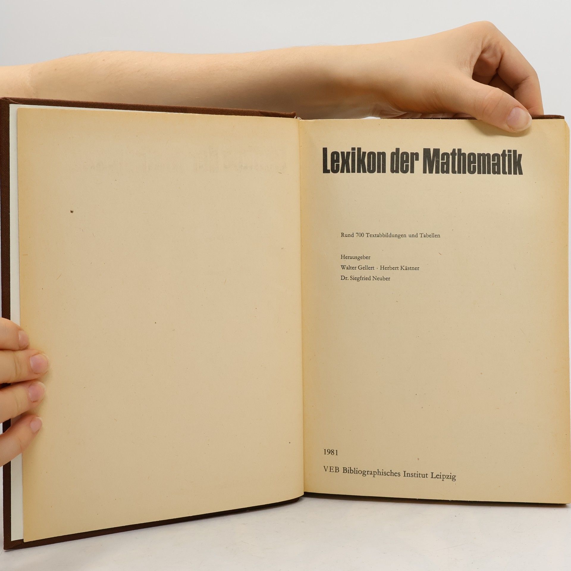 Auteurscollectief Lexikon der Mathematik