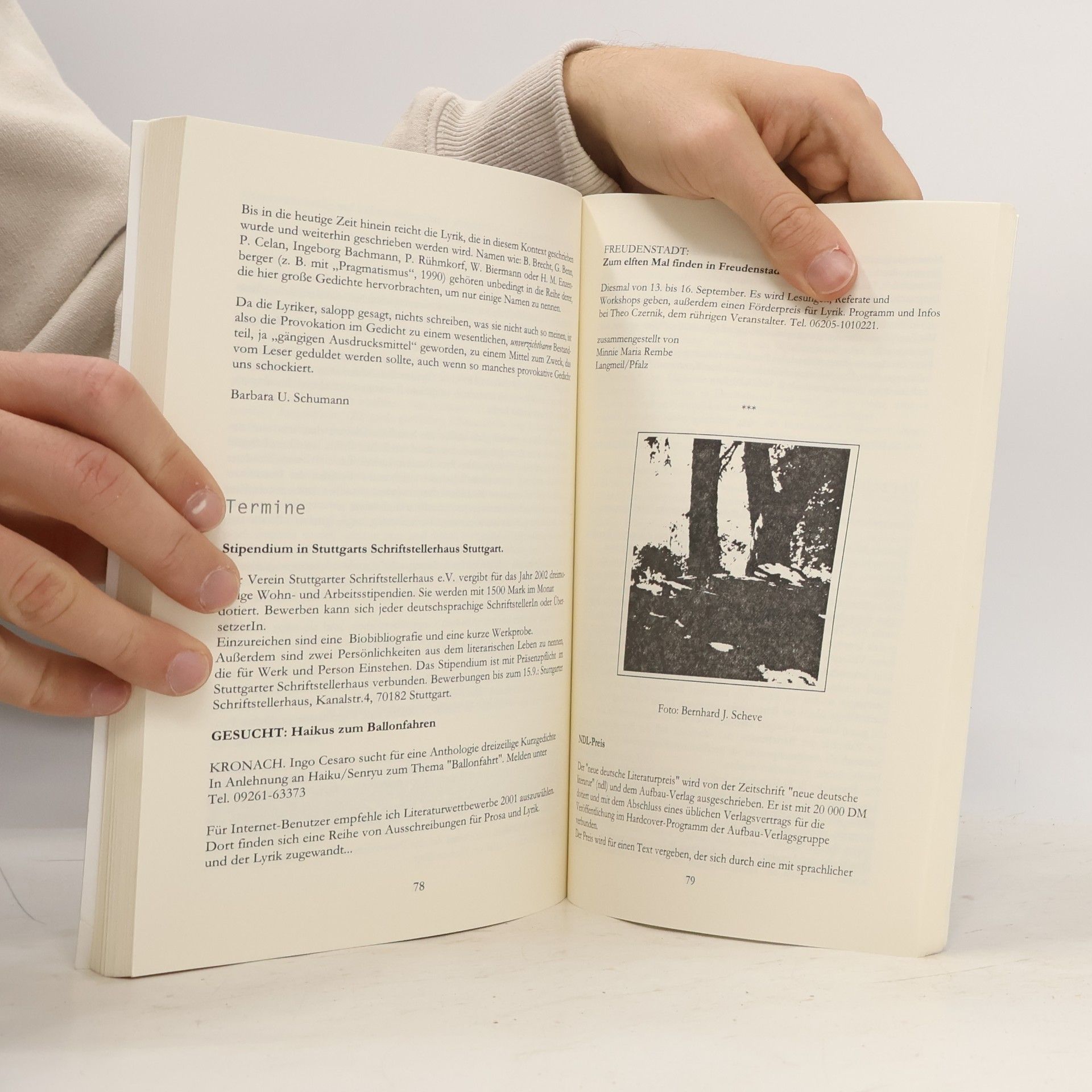 Petra Blume FLB Literatur Magazin