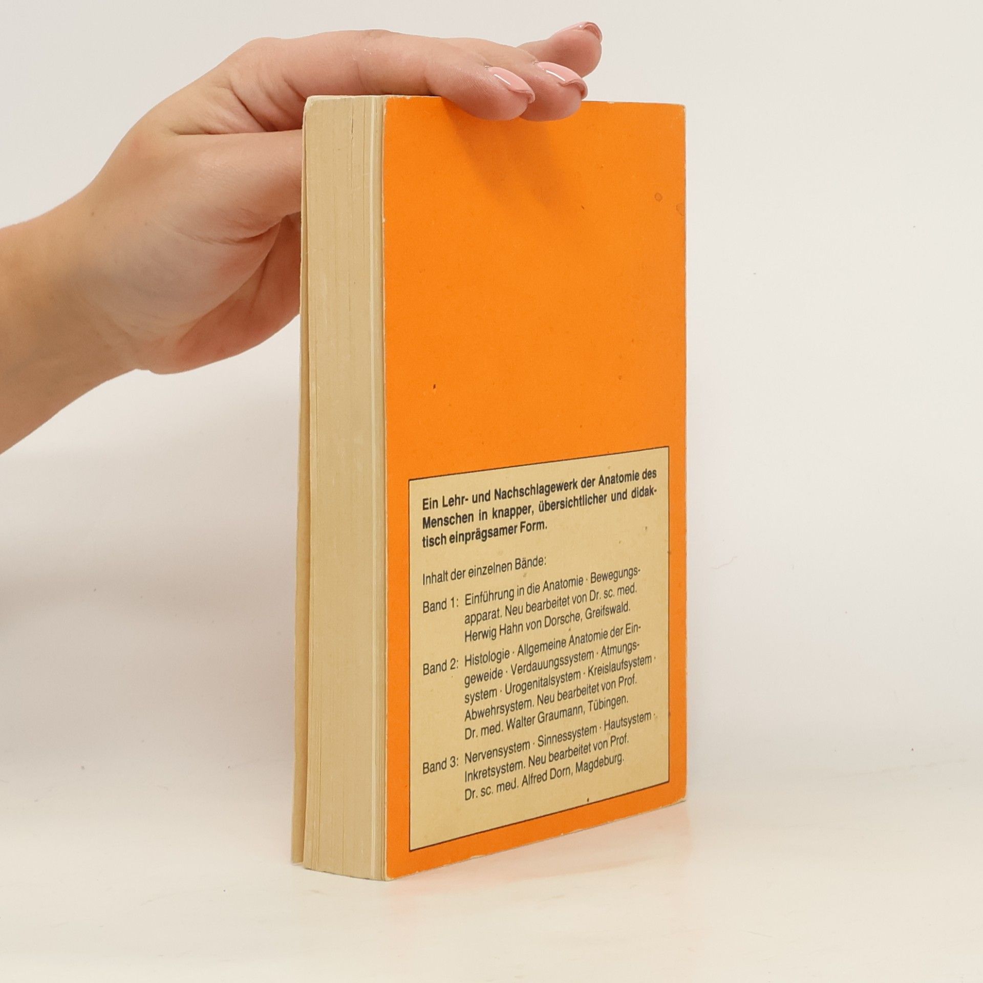 Voss Taschenbuch der Anatomie