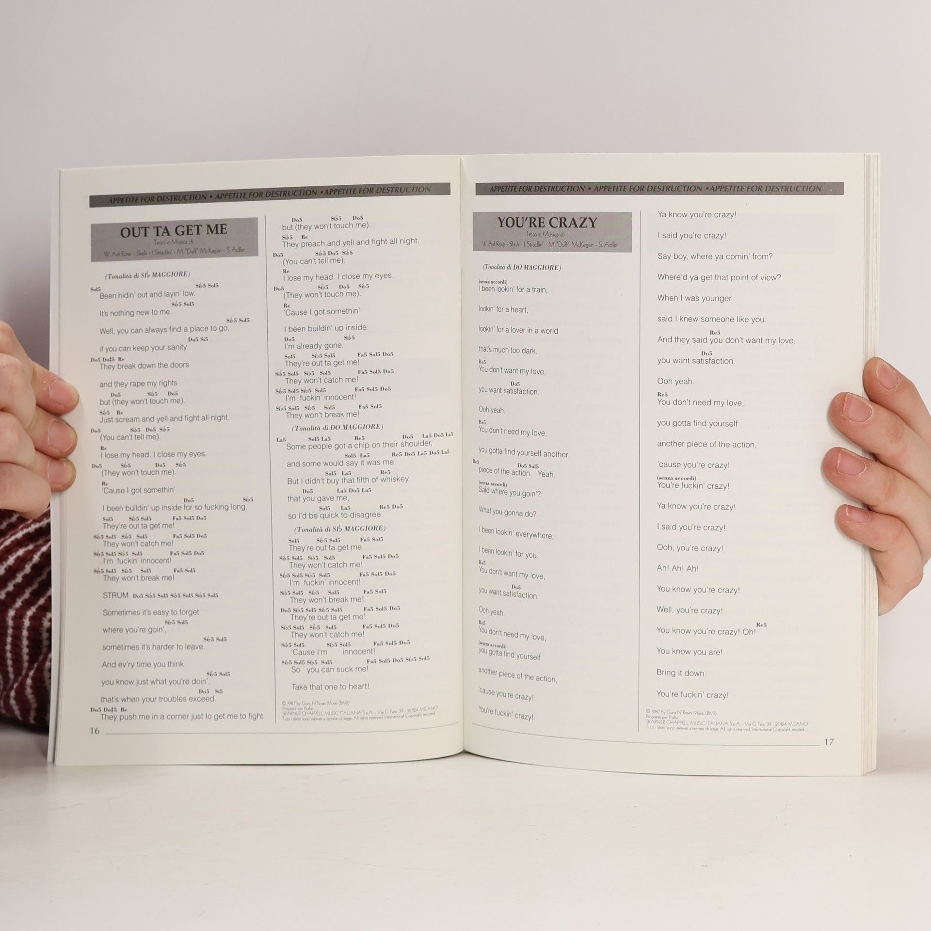 Guns N' Roses Guns N Roses Lyrics and Chords