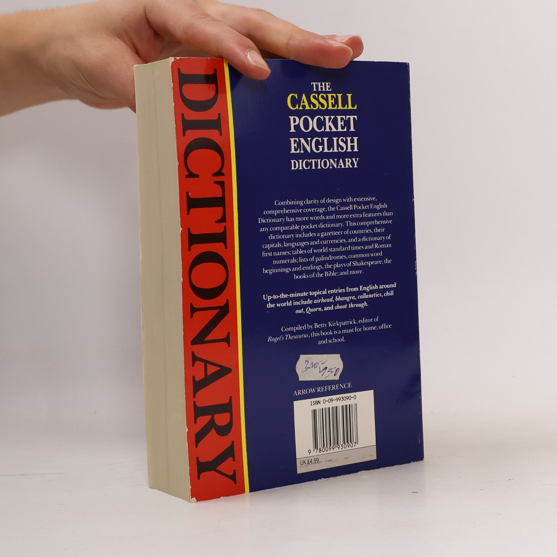 E. M. Elizabeth McLaren Kirkpatrick The Cassell pocket English dictionary