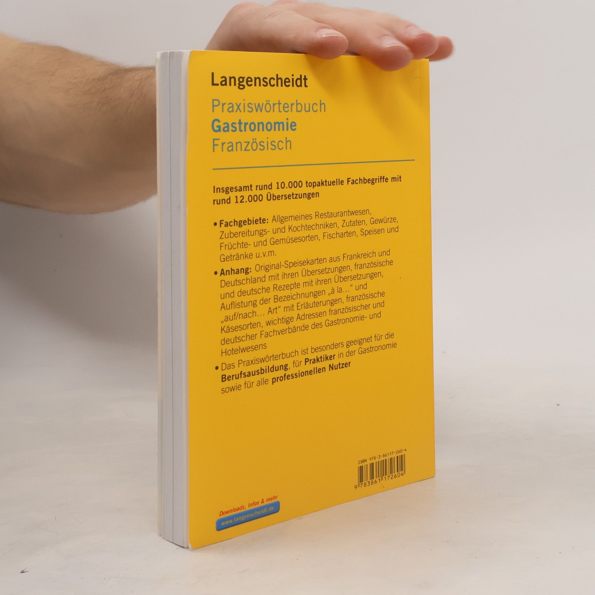 Françoise Kerndter Langenscheidt, Praxiswörterbuch Gastronomie