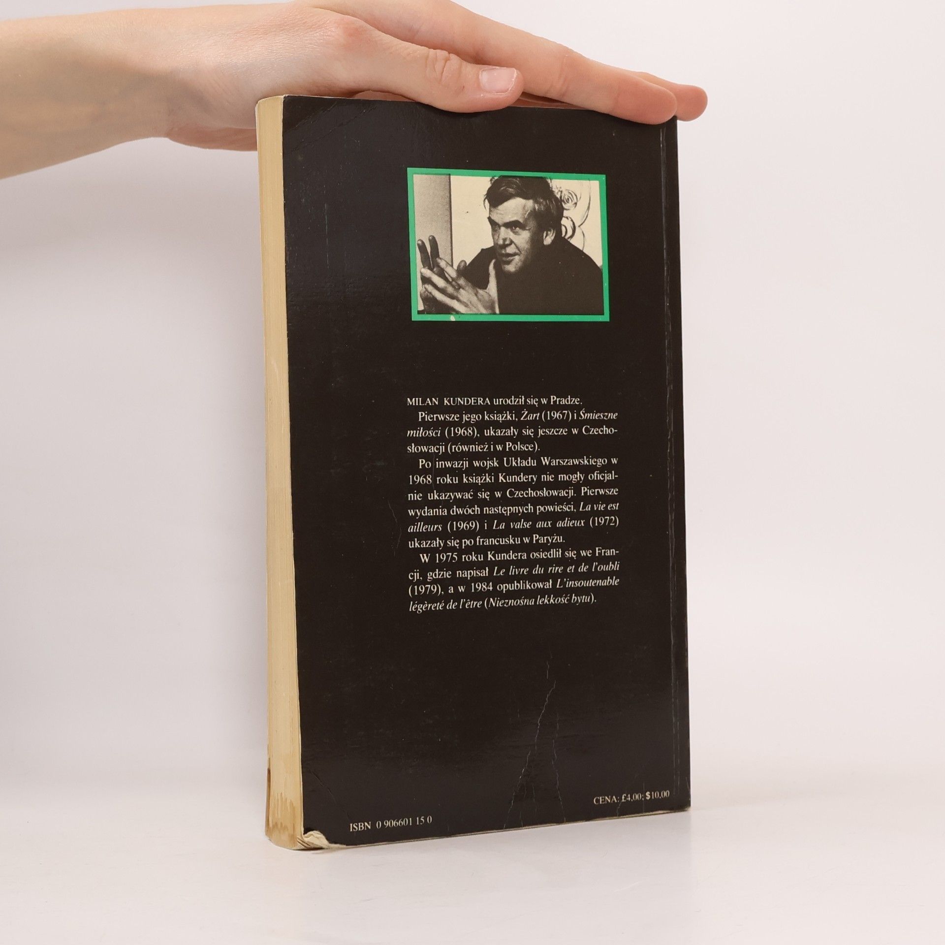 Milan Kundera Nieznośna lekkość bytu