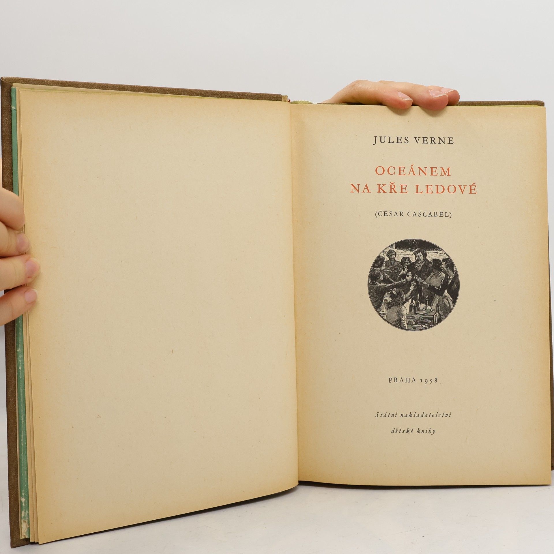 Jules Verne Oceánem na kře ledové