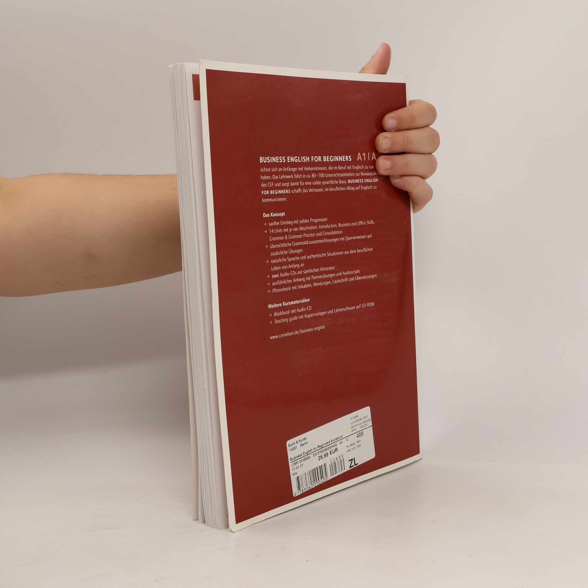Mike Hogan Business English for Beginners A1/A2. Kursbuch